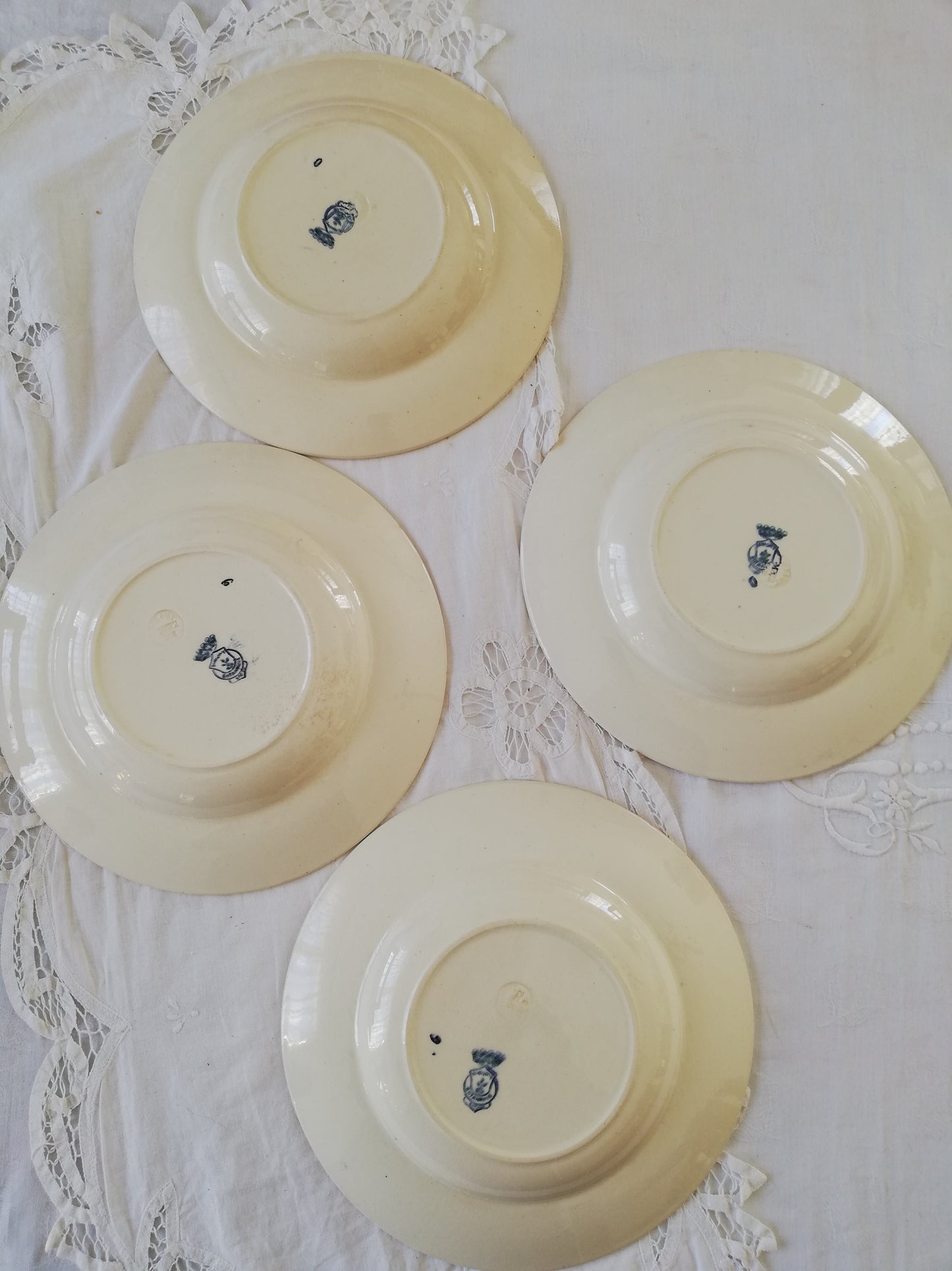 Assiette creuse Botanique Longwy