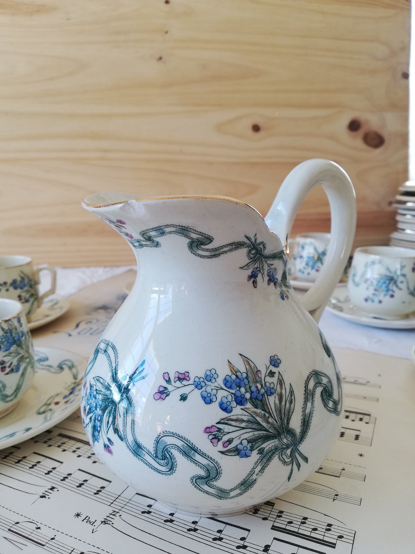 Service à café Terre de Fer Creil et Montereau