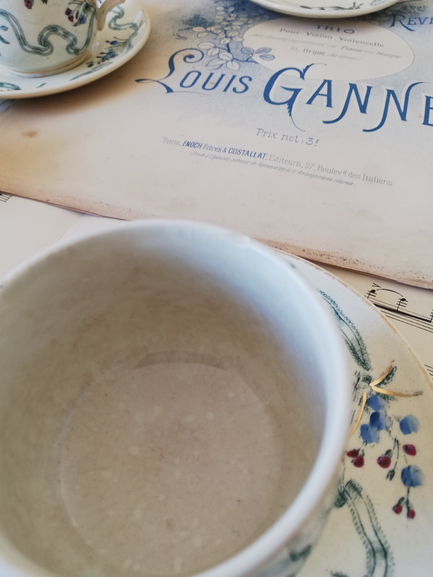 Service à café Terre de Fer Creil et Montereau