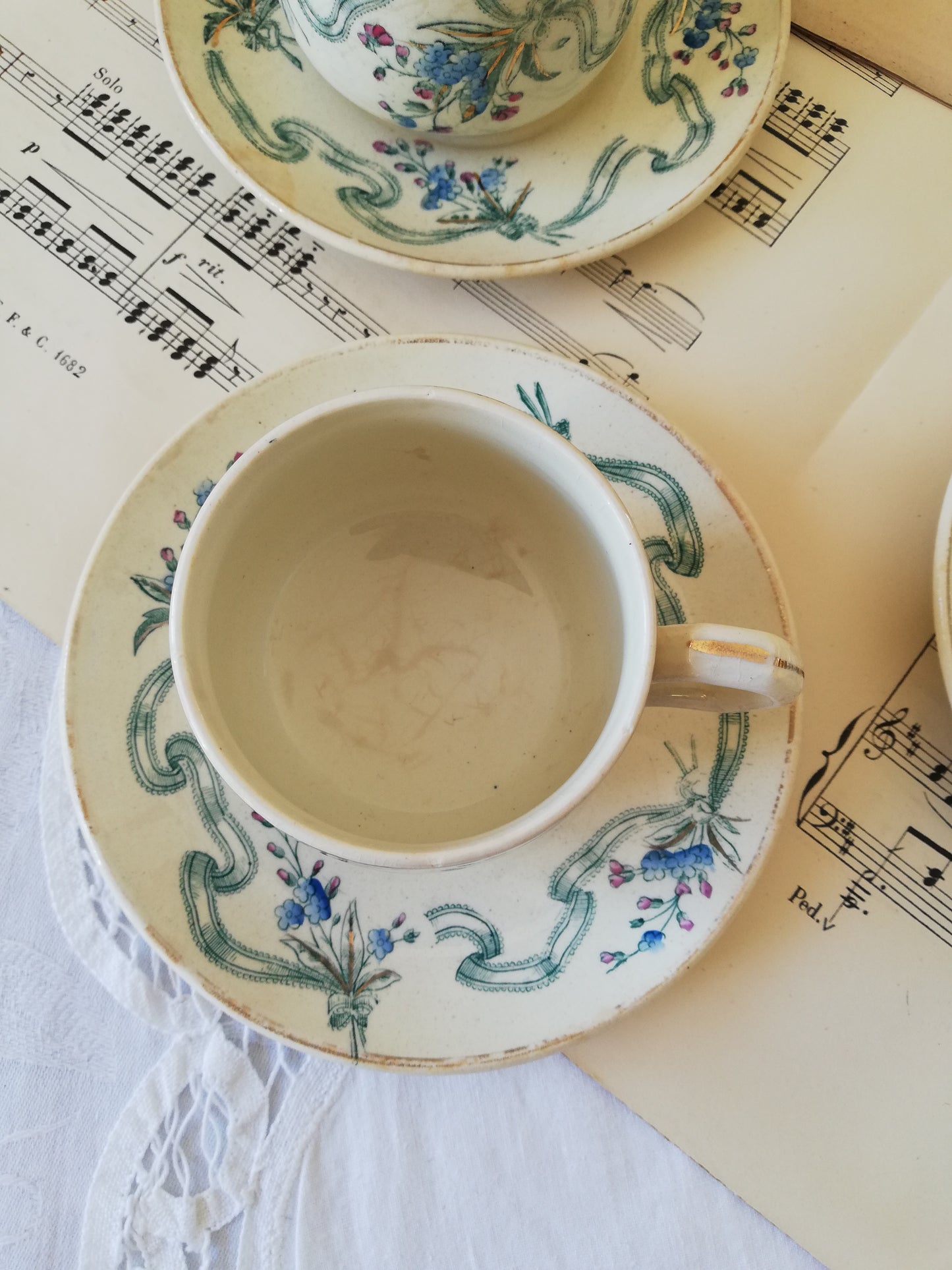 Service à café Terre de Fer Creil et Montereau