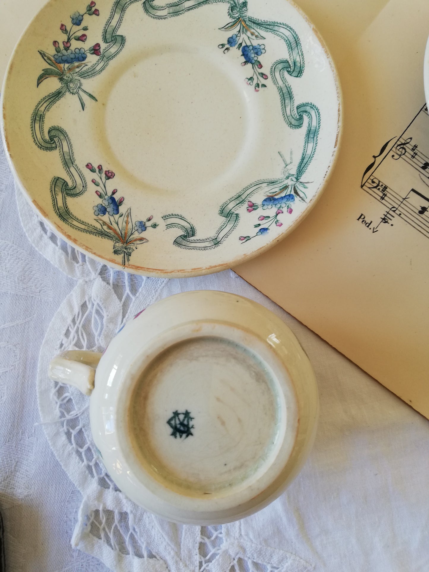 Service à café Terre de Fer Creil et Montereau