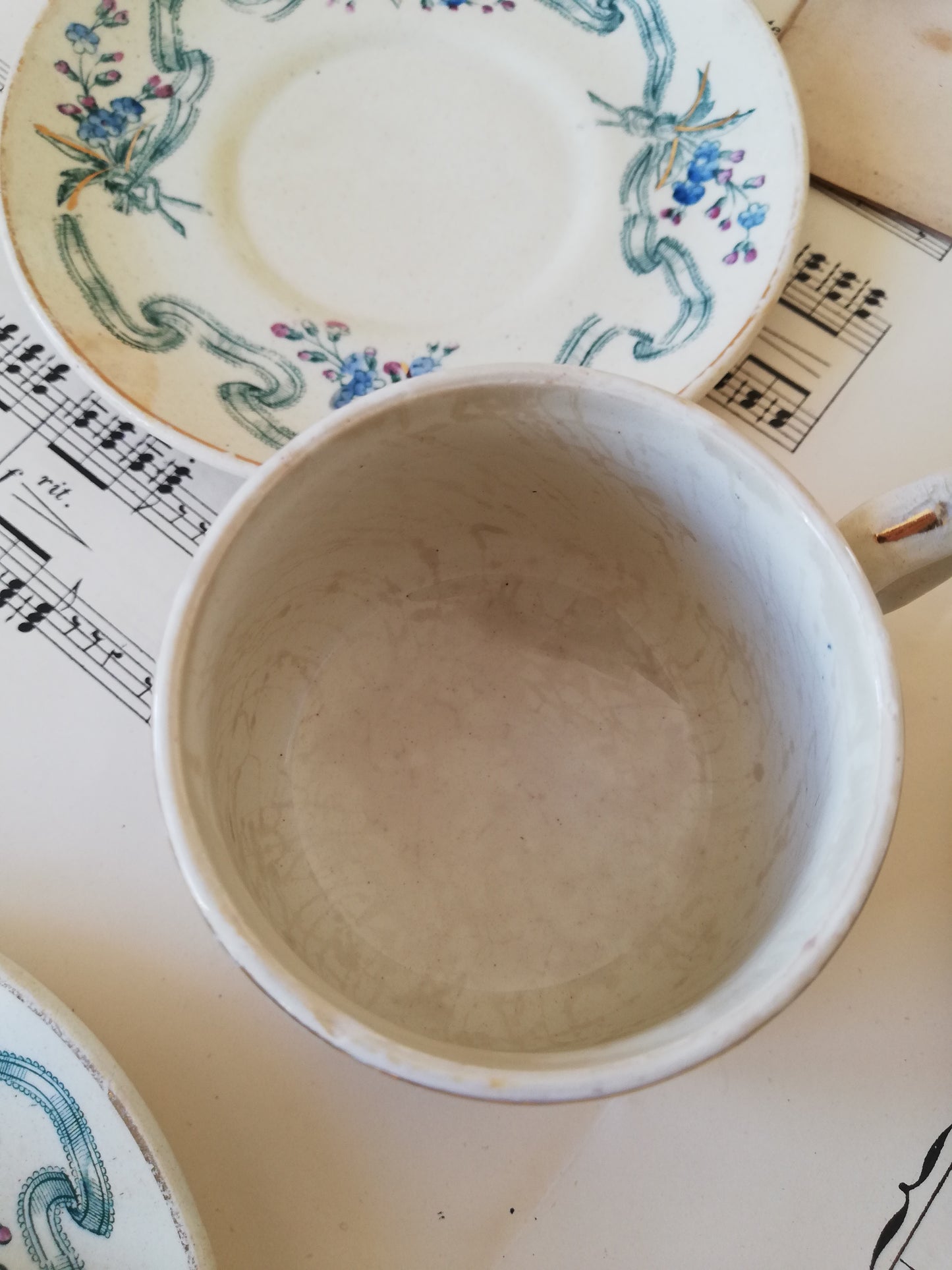Service à café Terre de Fer Creil et Montereau