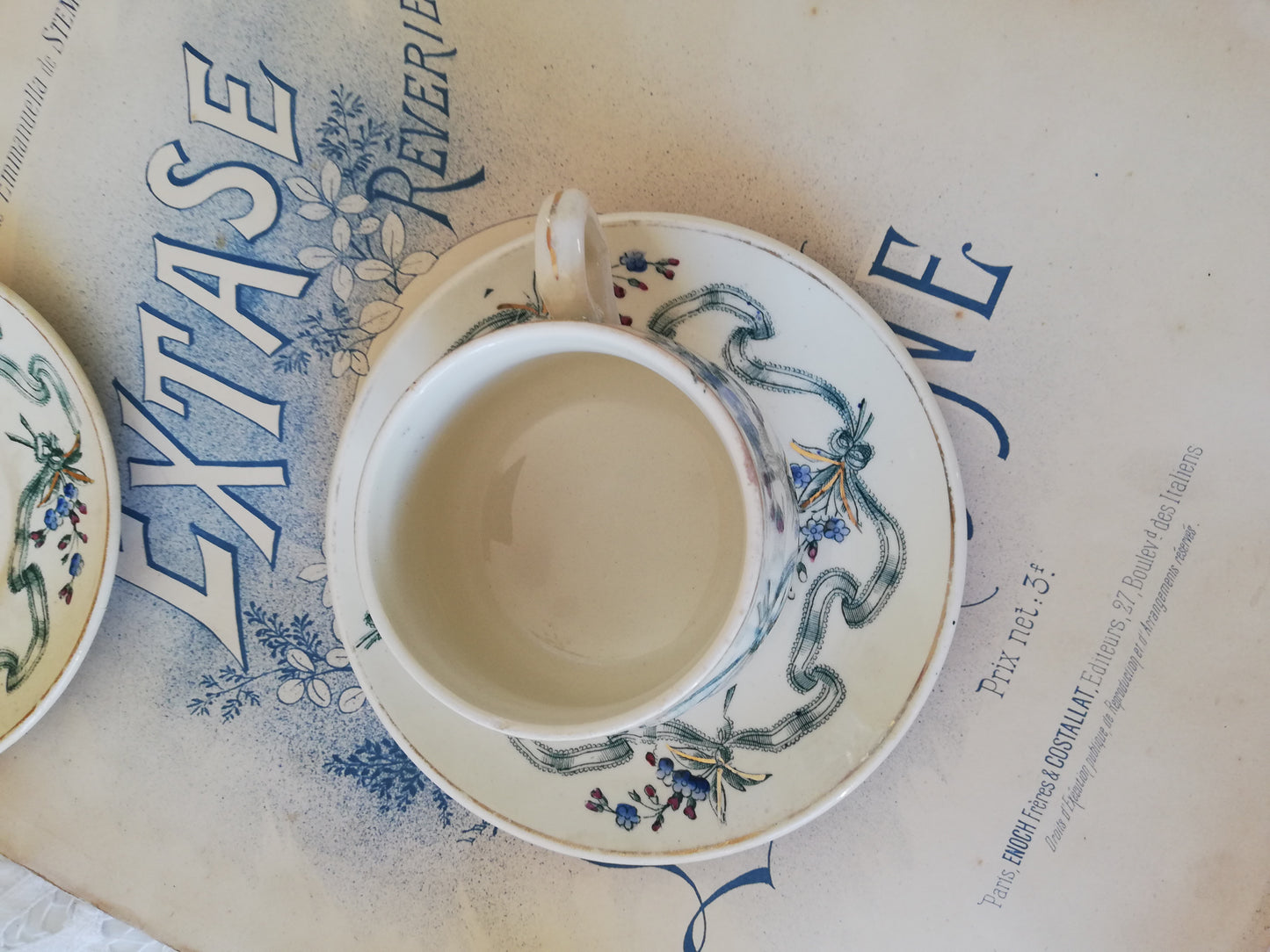 Service à café Terre de Fer Creil et Montereau