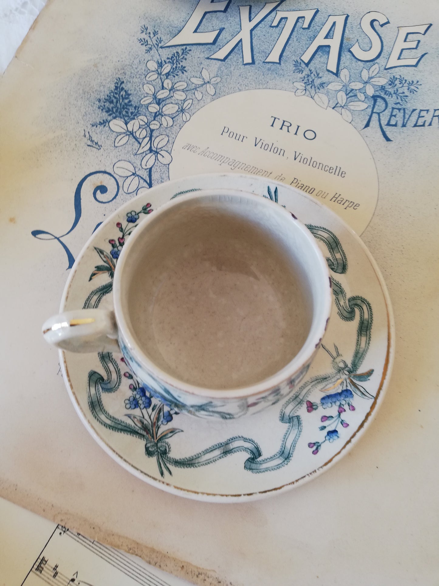 Service à café Terre de Fer Creil et Montereau
