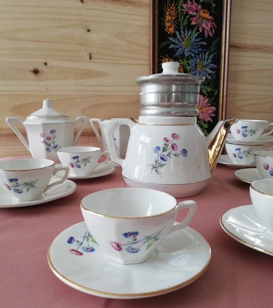 Service à café Digoin Sarreguemines Christine