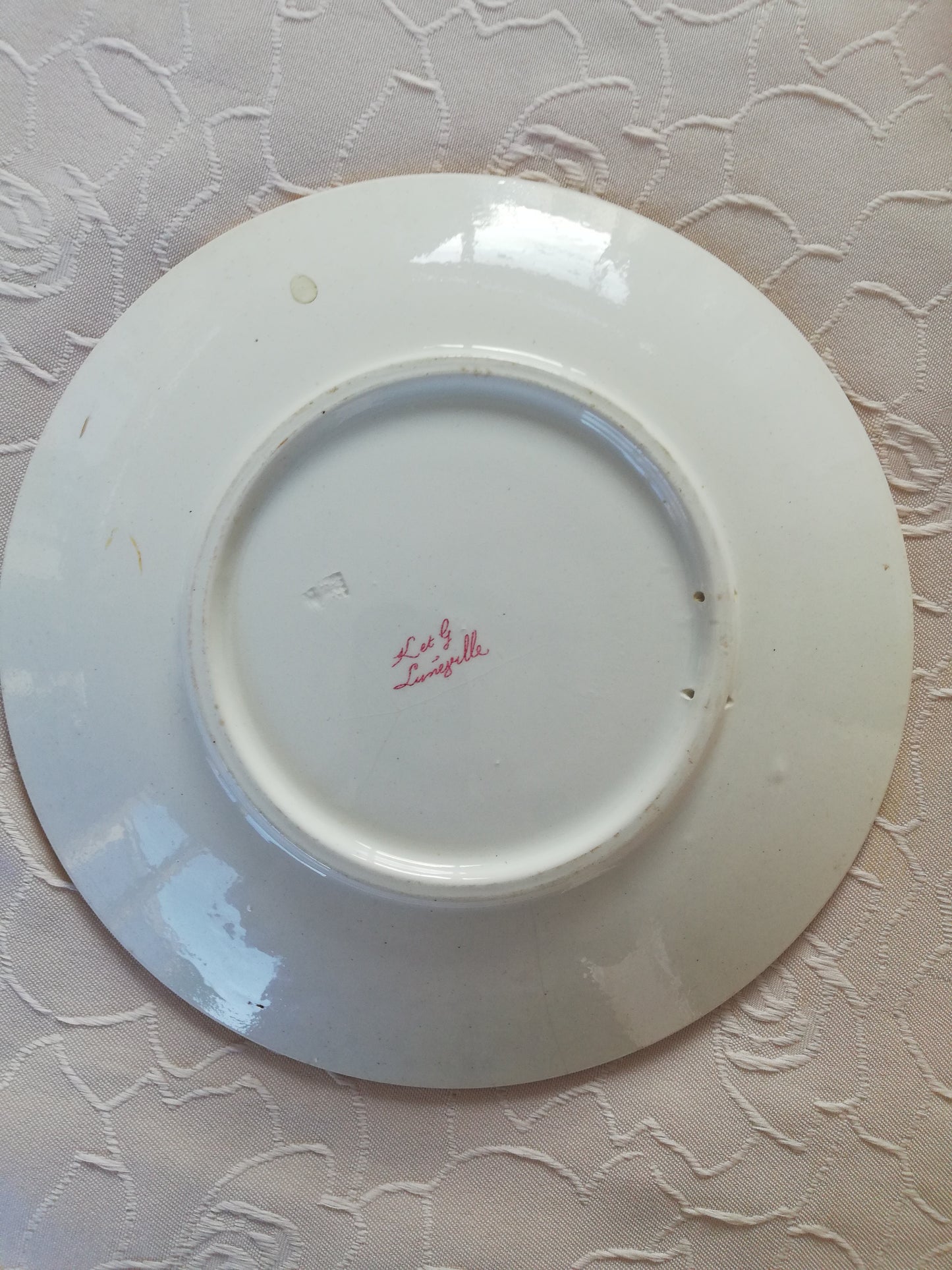 KG Luneville Eisen-Erdplatte, Rosa