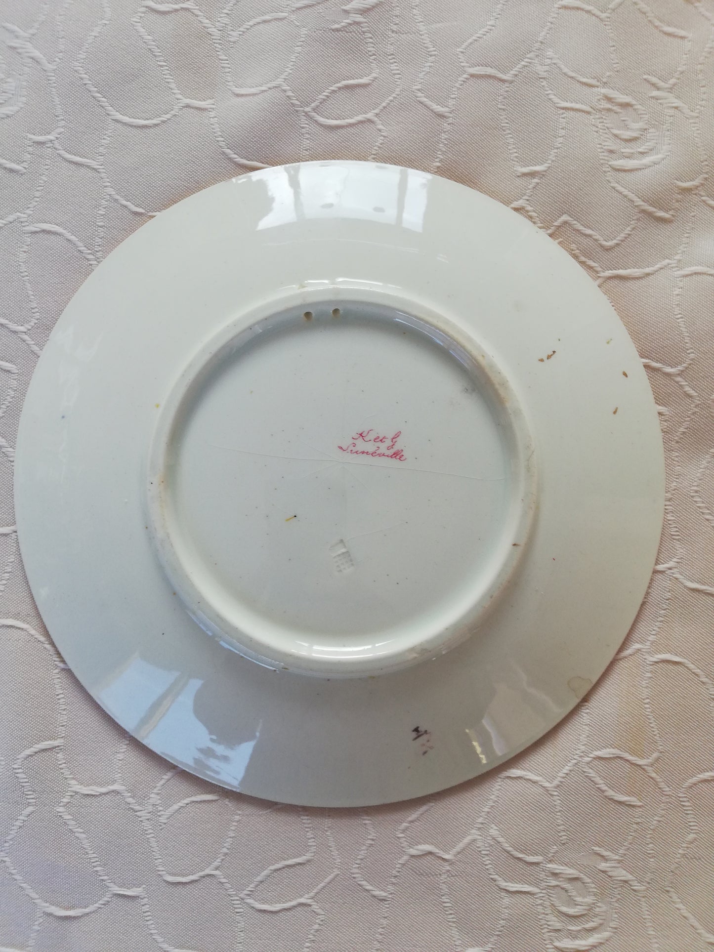 KG Luneville Eisen-Erdplatte, Rosa