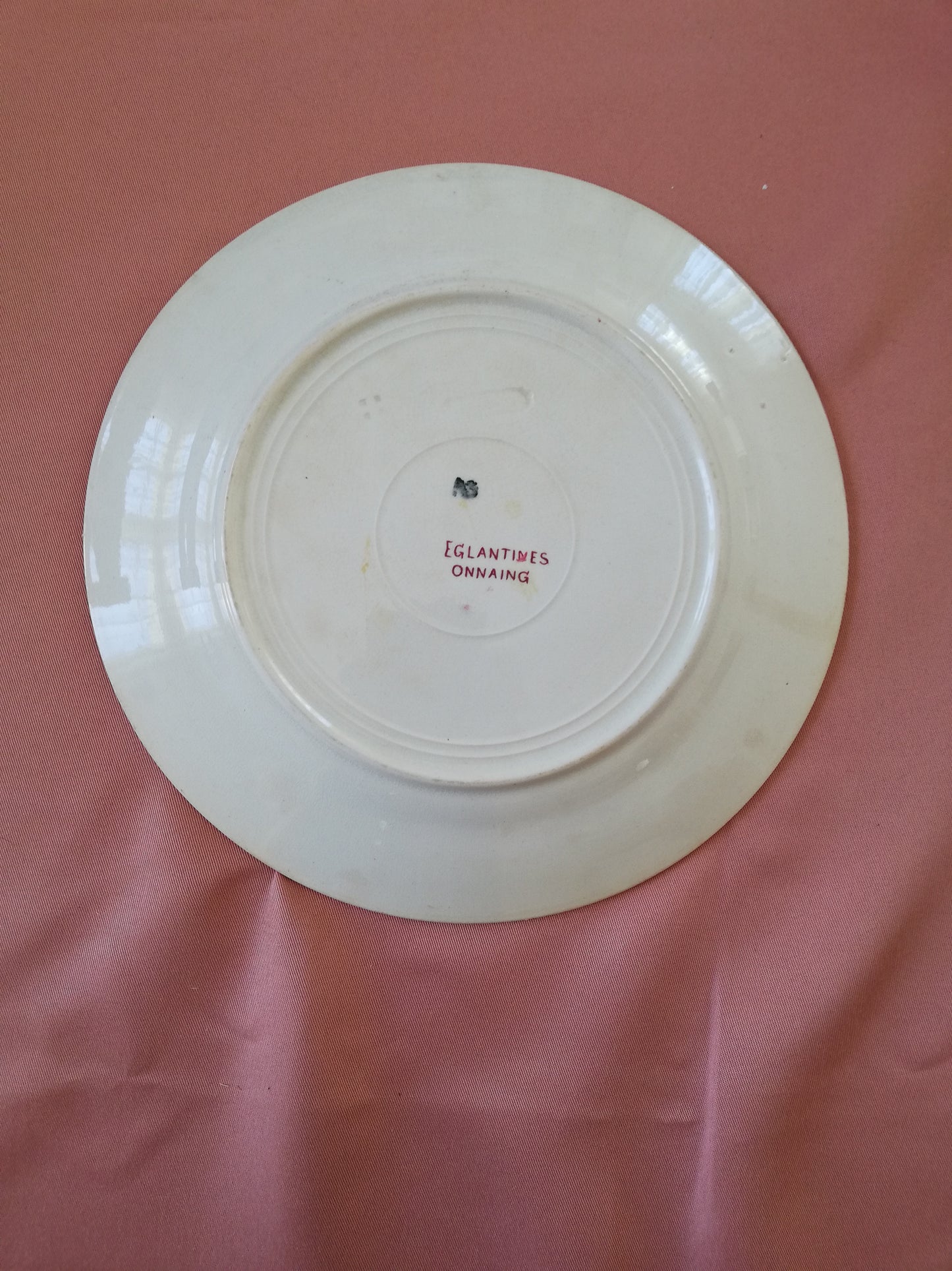 Assiette Plate Eglantine