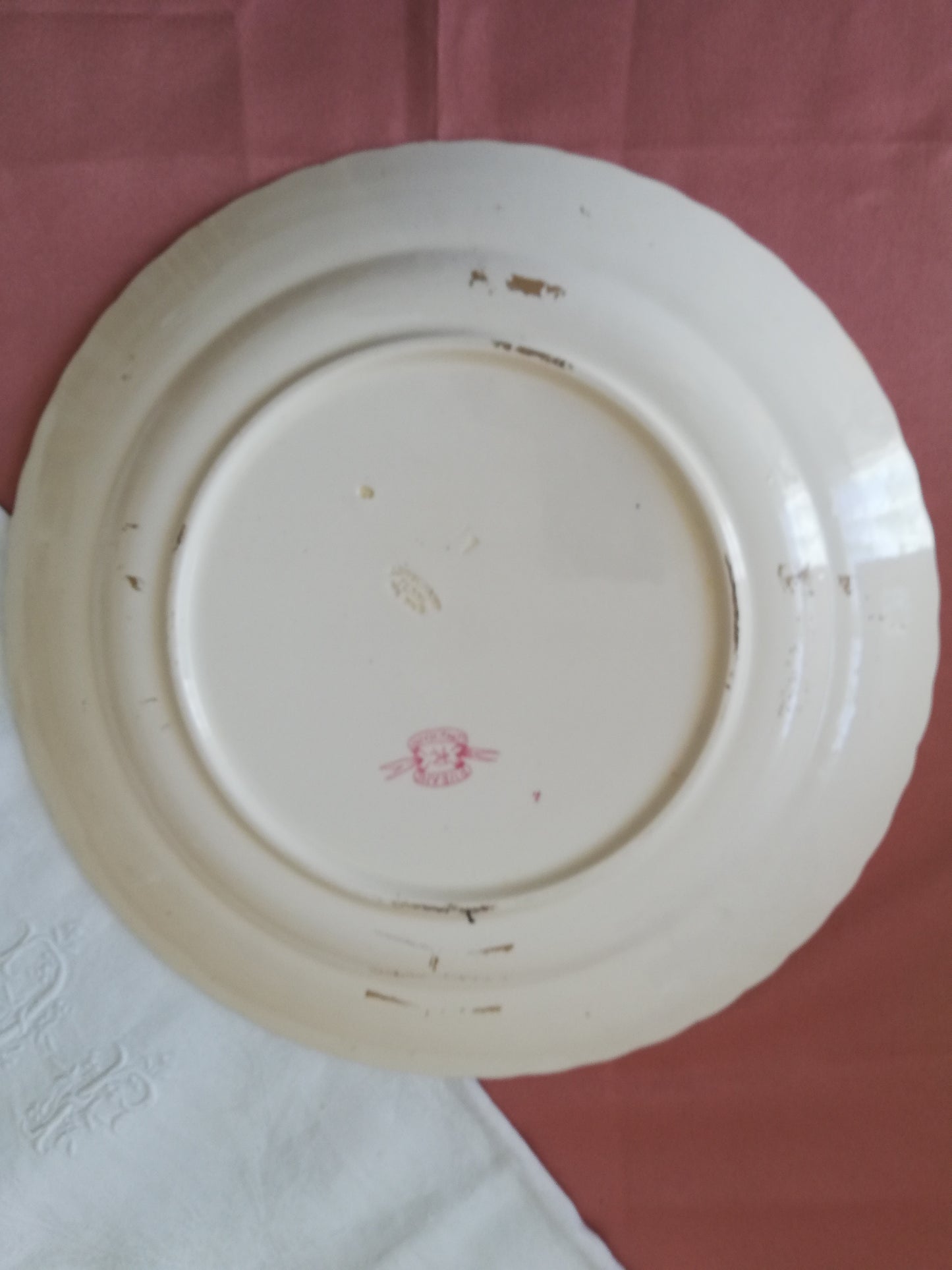 Plat creux Longchamp Ruban