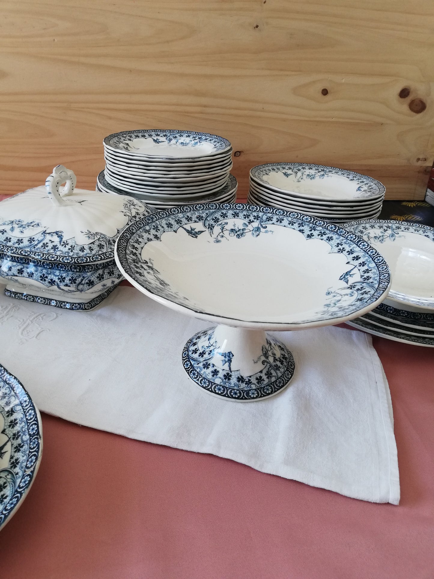 Plat à gâteaux Compotier Alençon Choisy le Roi
