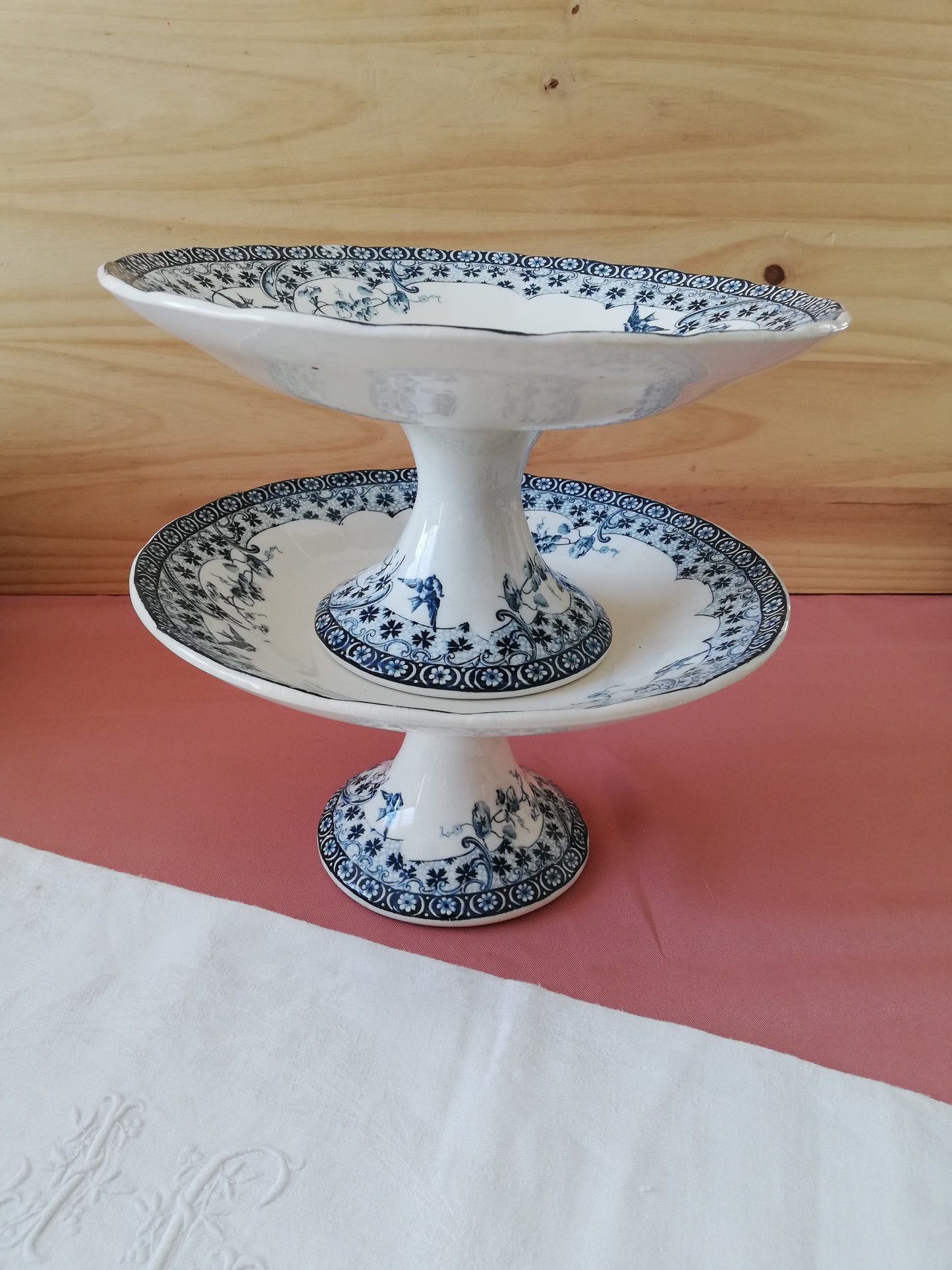 Plat à gâteaux Compotier Alençon Choisy le Roi