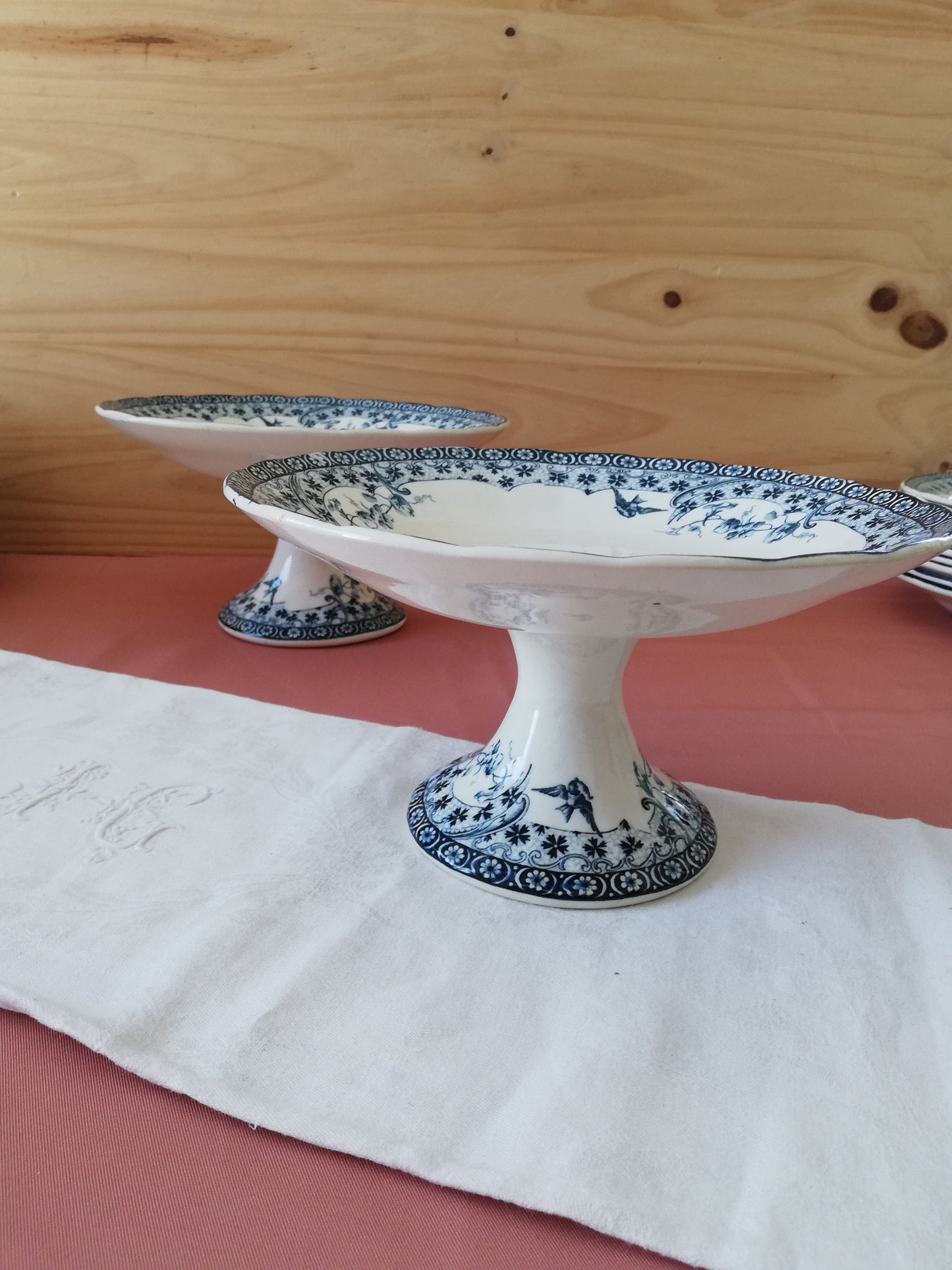 Plat à gâteaux Compotier Alençon Choisy le Roi