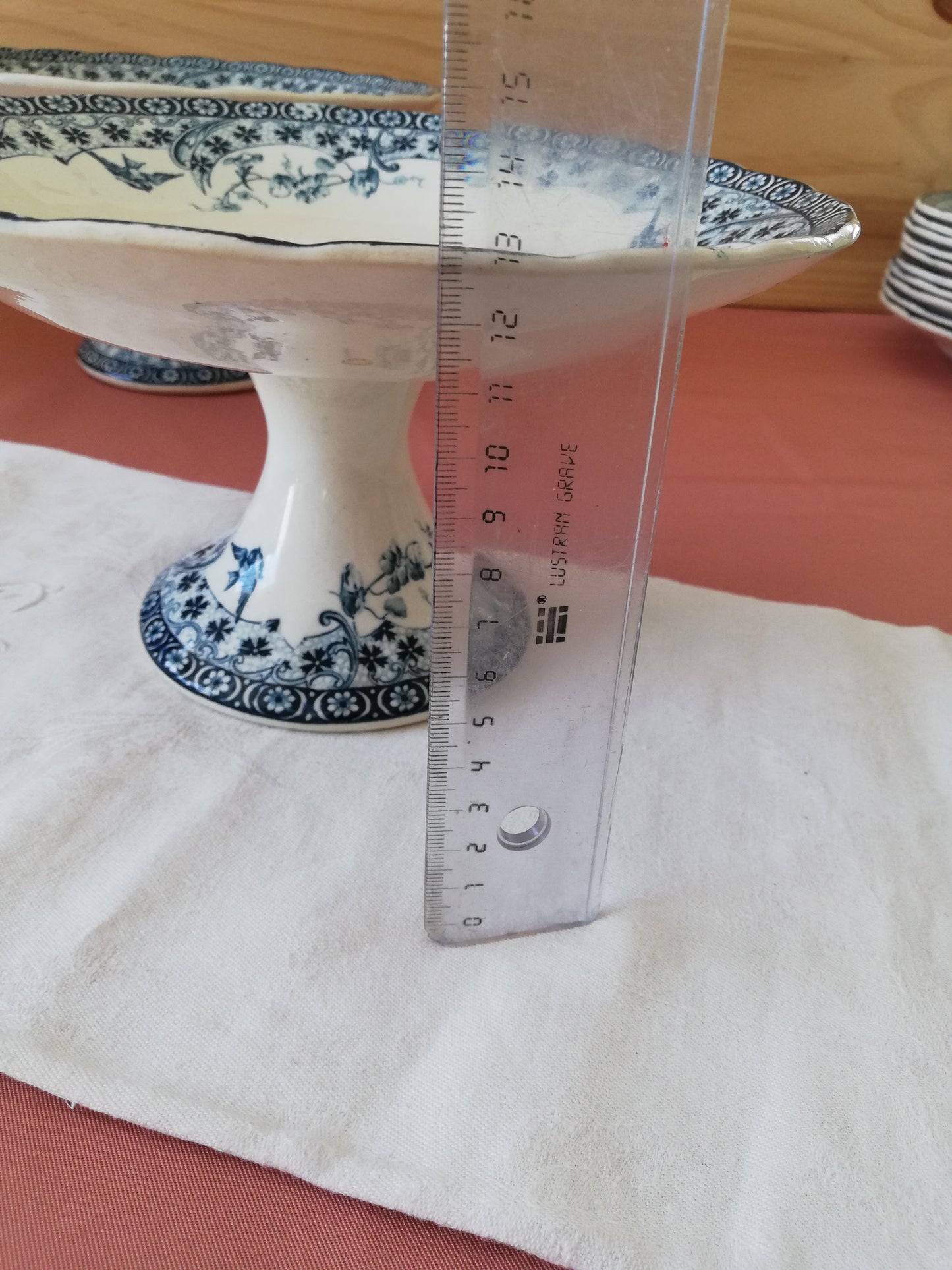 Plat à gâteaux Compotier Alençon Choisy le Roi