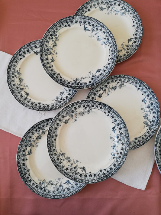 Assiette Plate Alençon Choisy le Roi