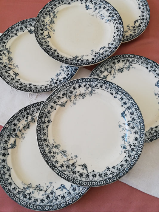 Assiette Plate Alençon Choisy le Roi