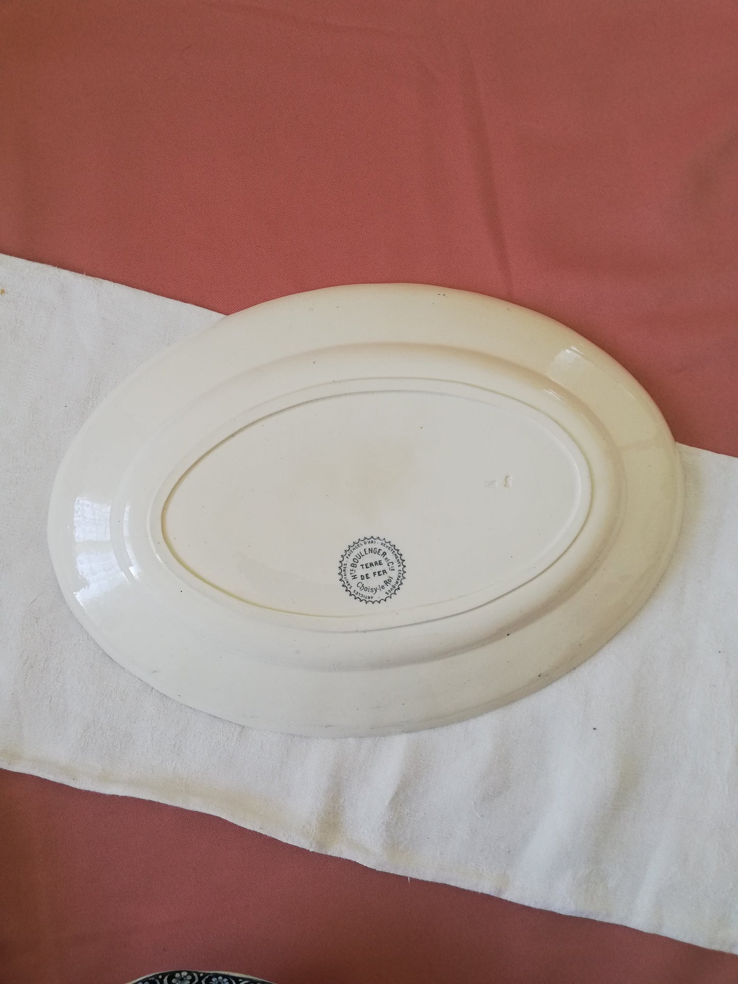Plat oval Alençon Choisy le Roi