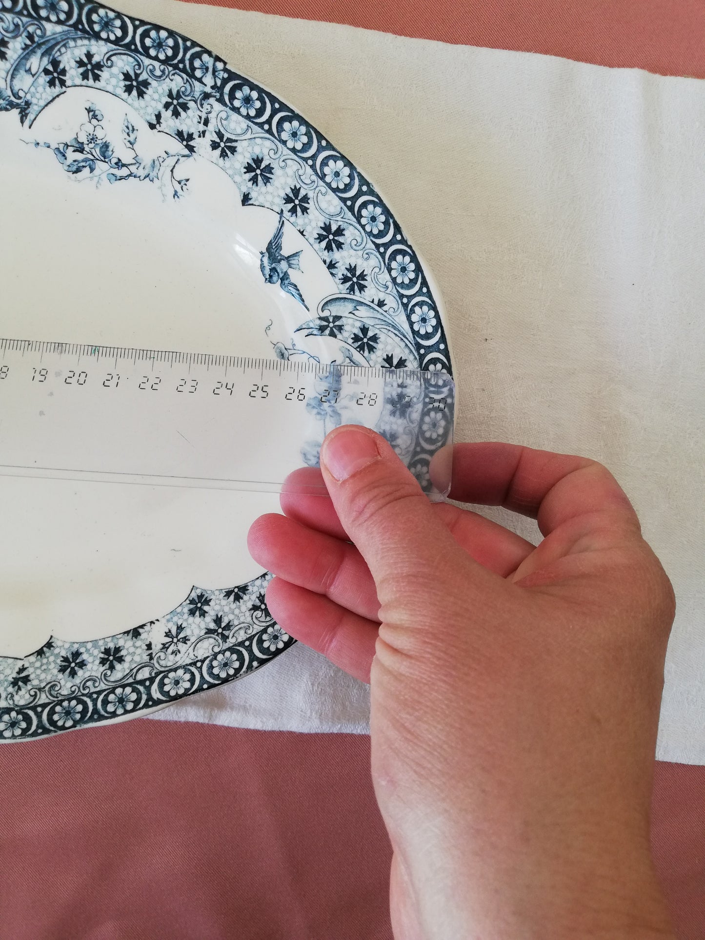 Plat oval Alençon Choisy le Roi