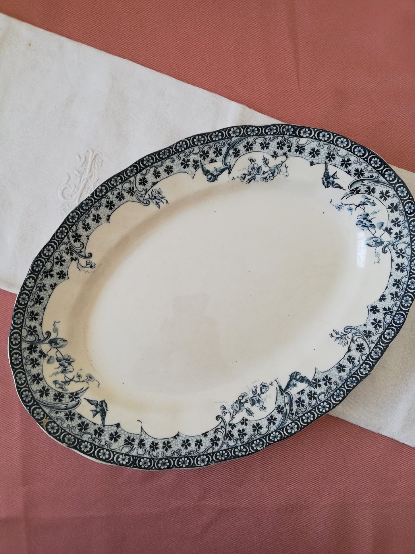 Plat oval Alençon Choisy le Roi