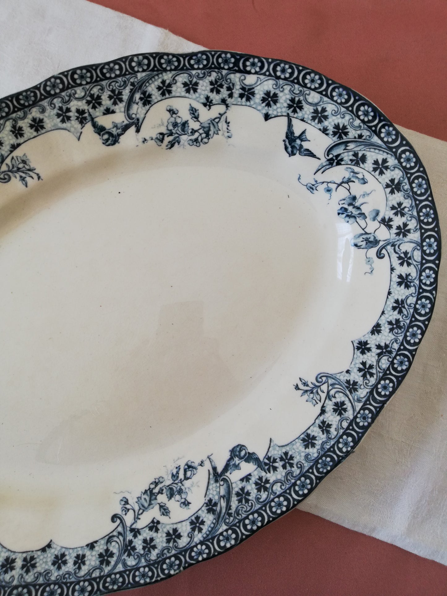 Plat oval Alençon Choisy le Roi