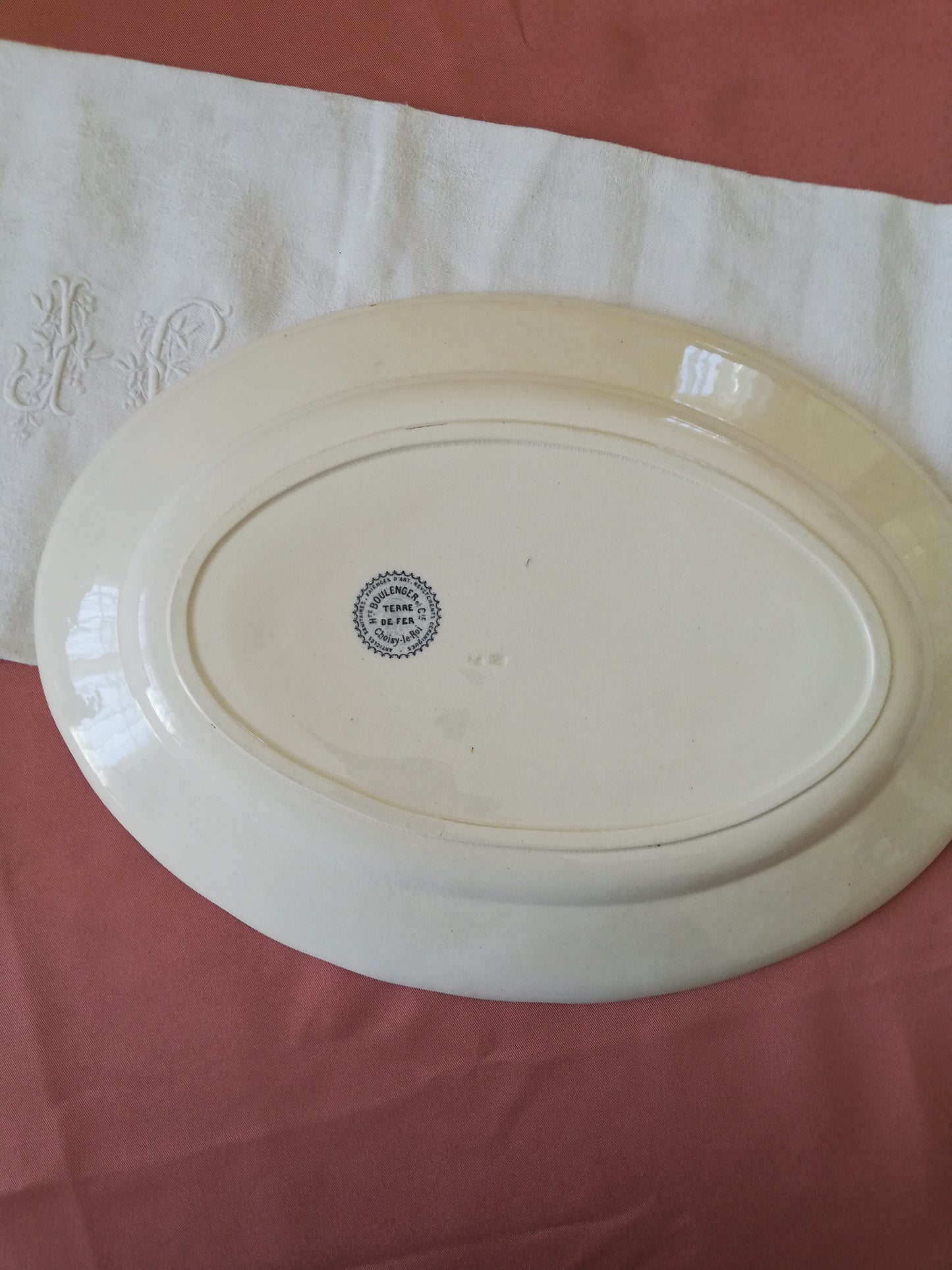 Plat oval Alençon Choisy le Roi