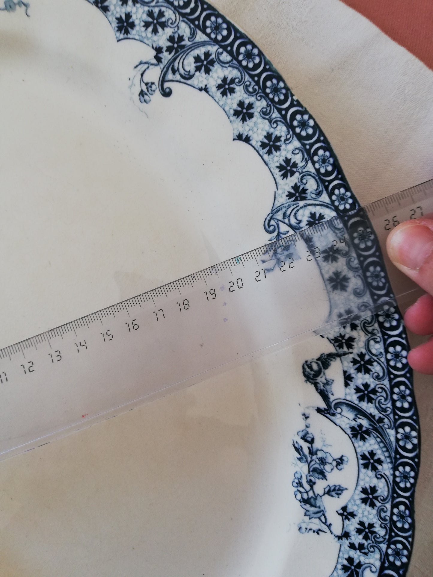 Plat oval Alençon Choisy le Roi