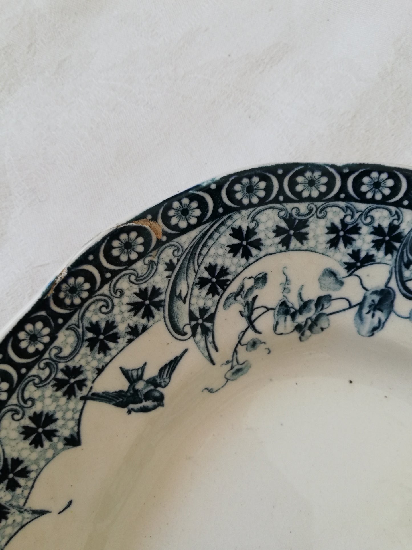 Plat oval Alençon Choisy le Roi