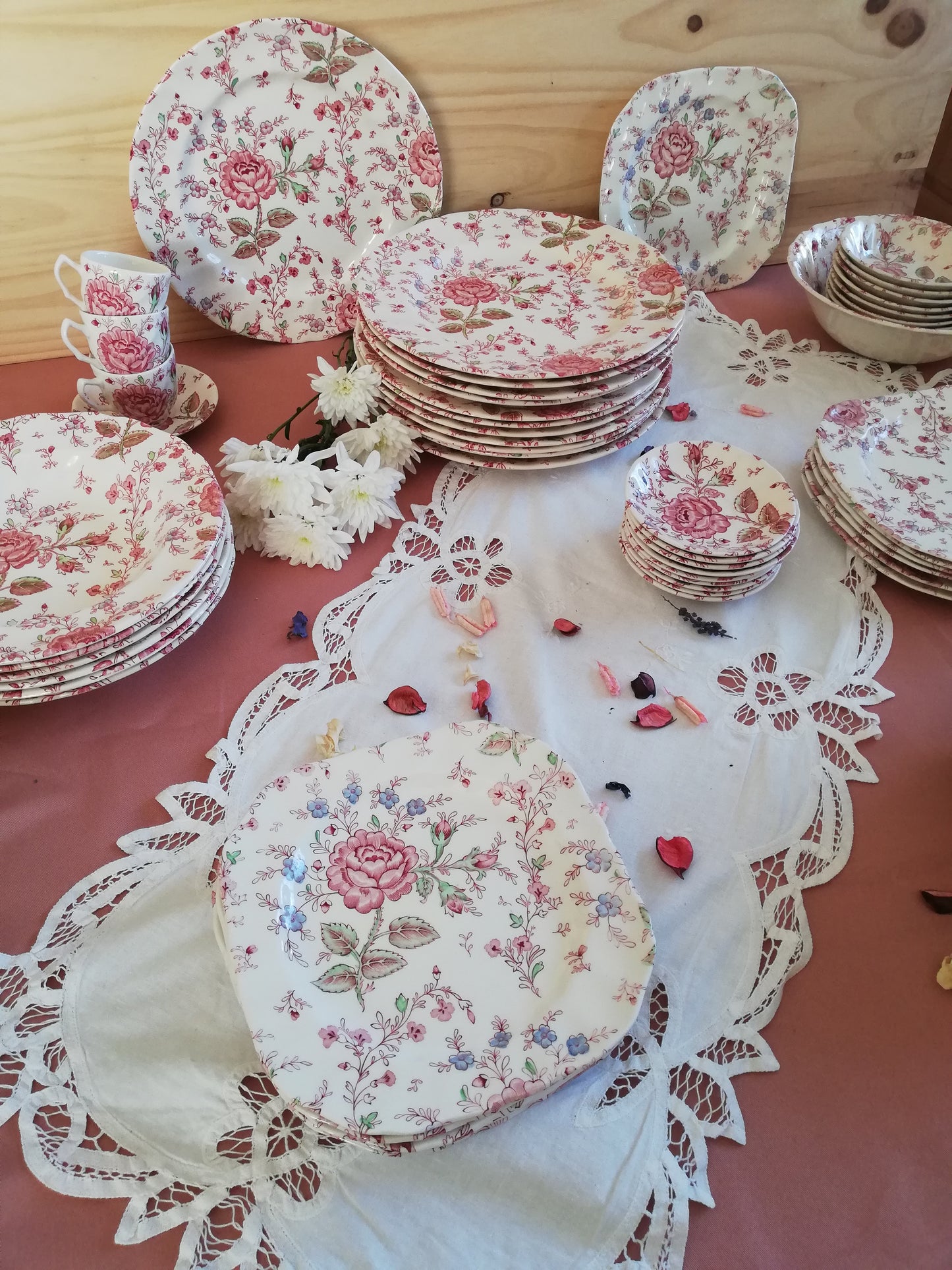 Assiette Rose Chintz Johnson Brothers