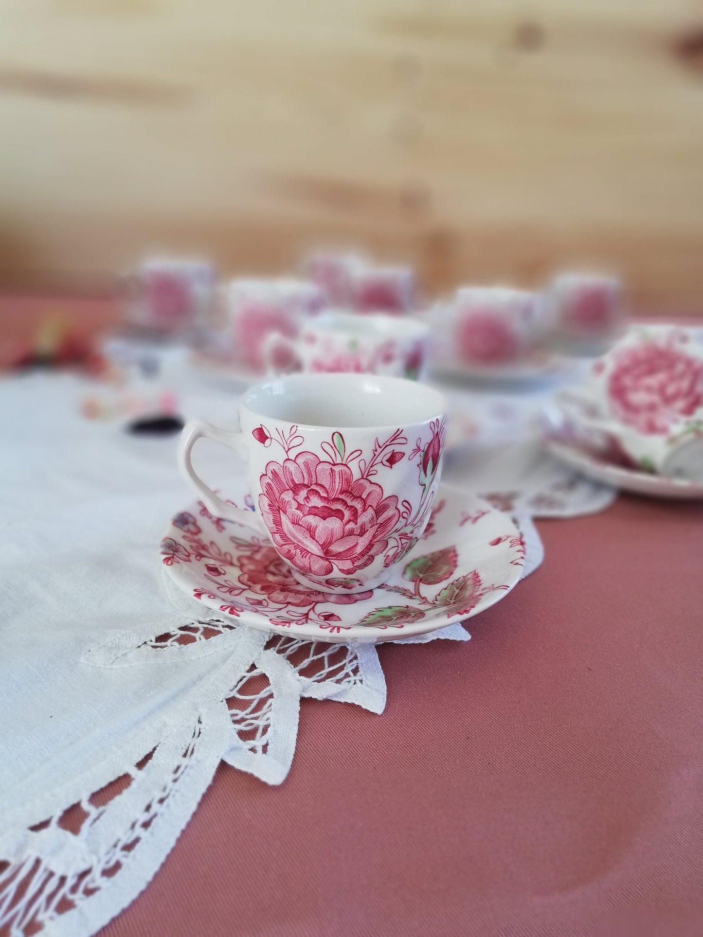 Tasse à café Rose Chintz