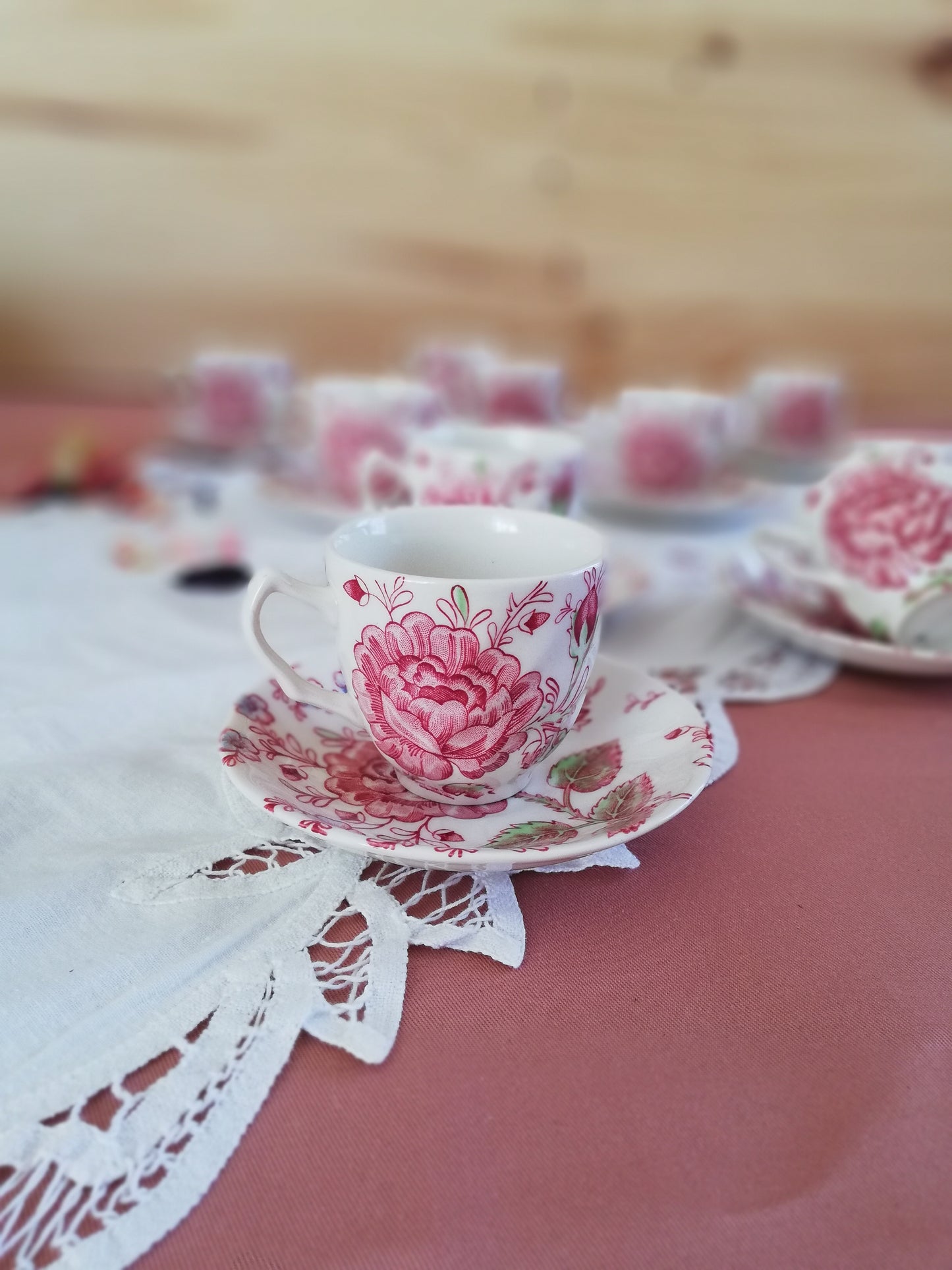 Tasse à café Rose Chintz