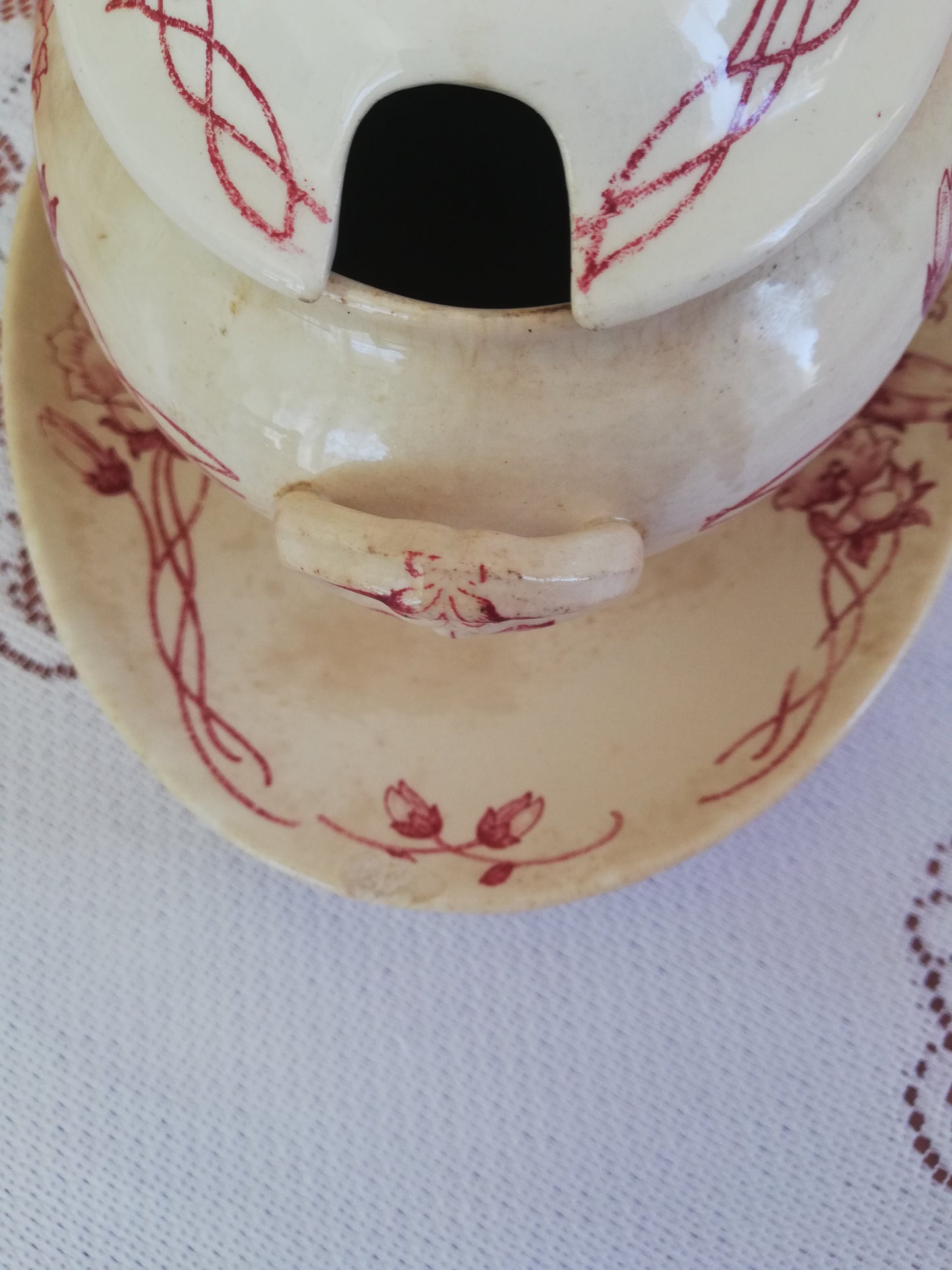 Saucière couverte Palerme Sarreguemines