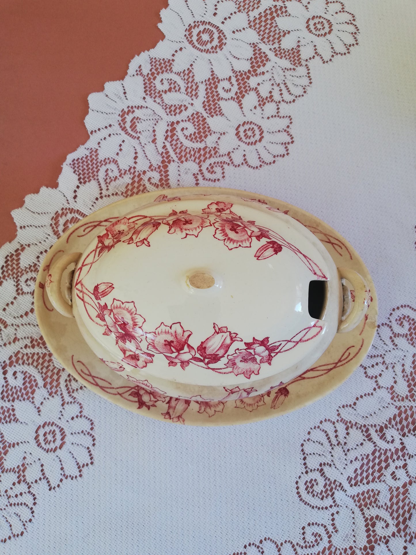 Saucière couverte Palerme Sarreguemines