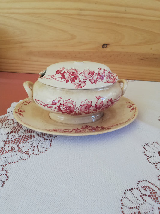 Saucière couverte Palerme Sarreguemines