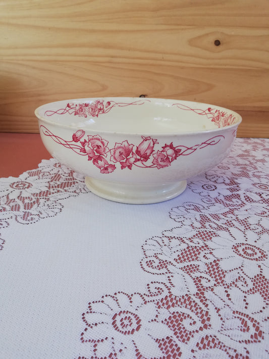 Saladier Palerme Sarreguemines terre de fer