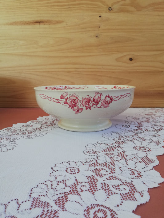 Saladier Palerme Sarreguemines terre de fer