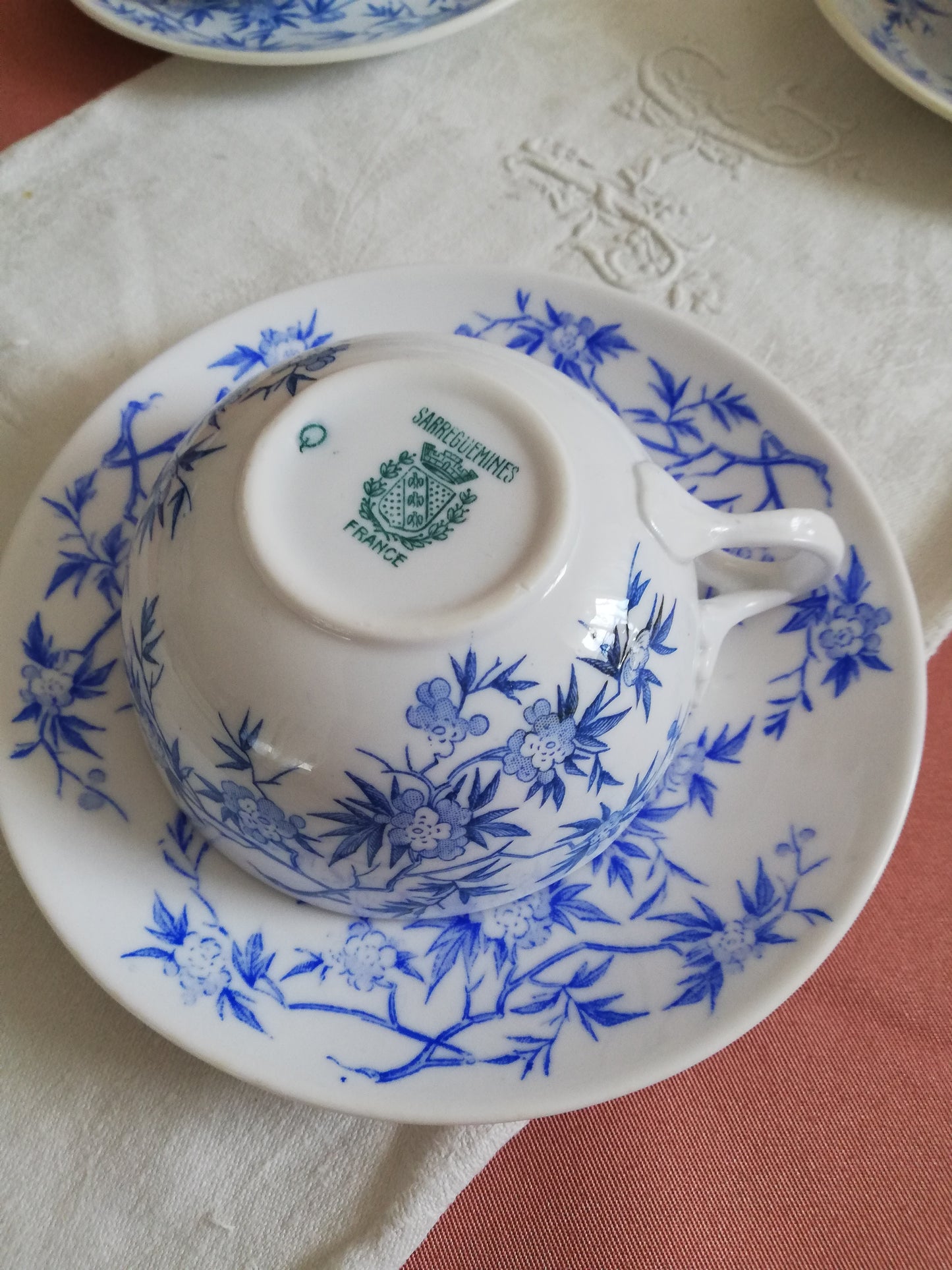 Tasse Sarreguemines Épine