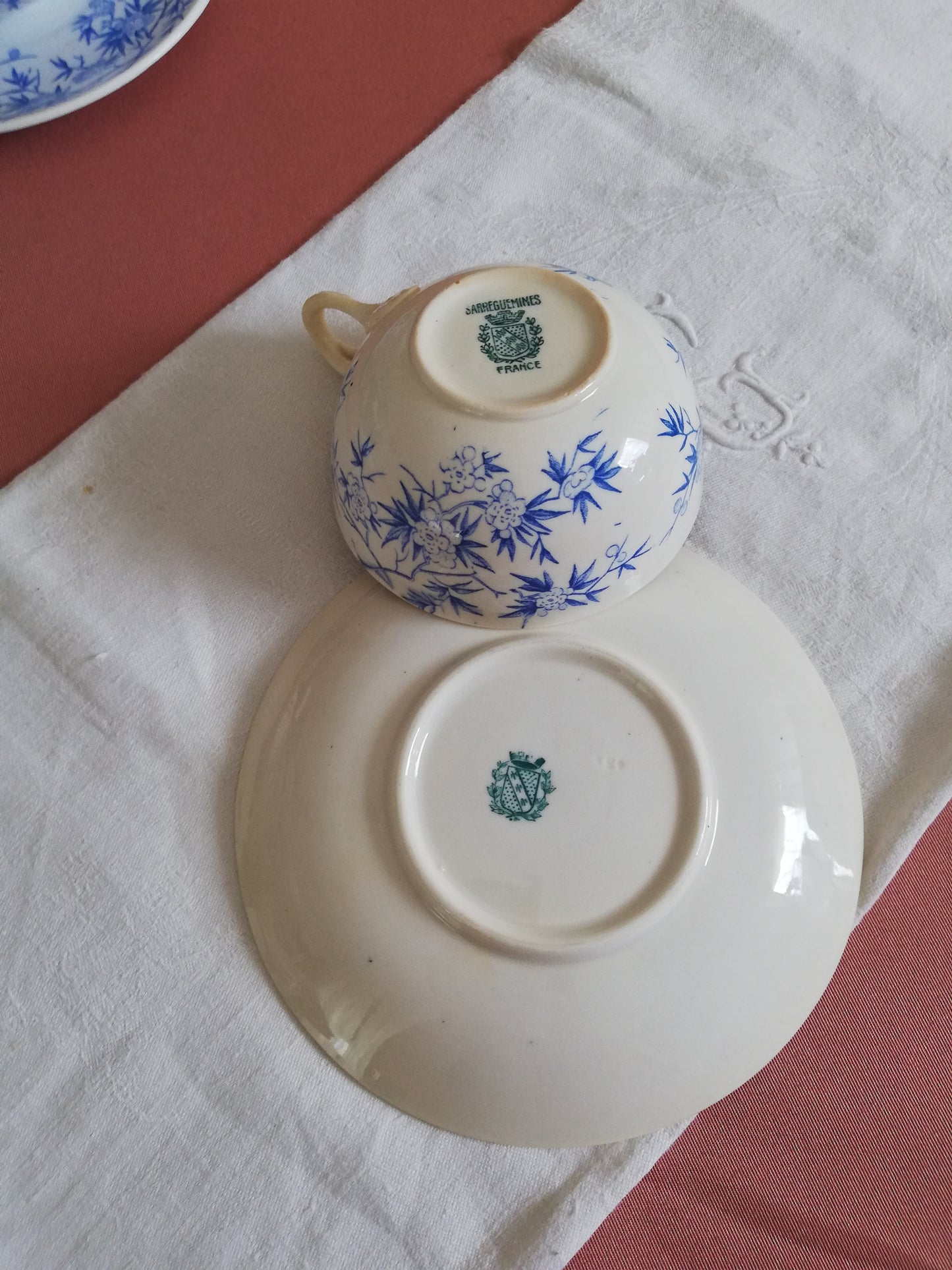 Tasse Sarreguemines Épine