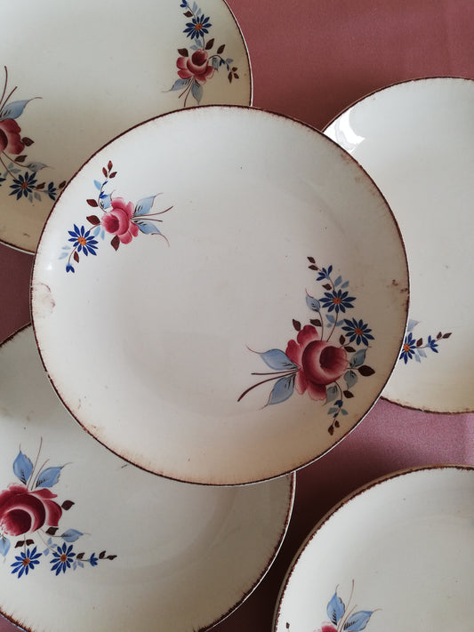 Assiettes 6 Juliette Moulin des loups Hamage nord