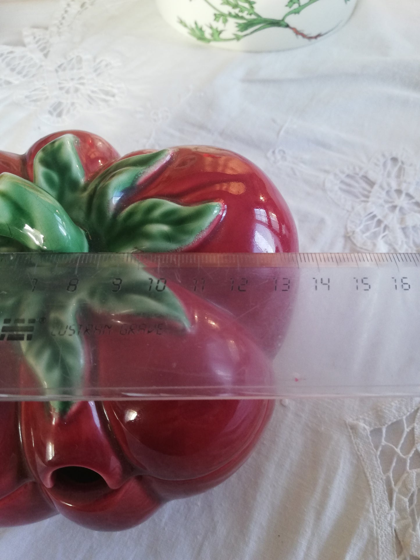 Confiturier sucrier Tomate Barbotine