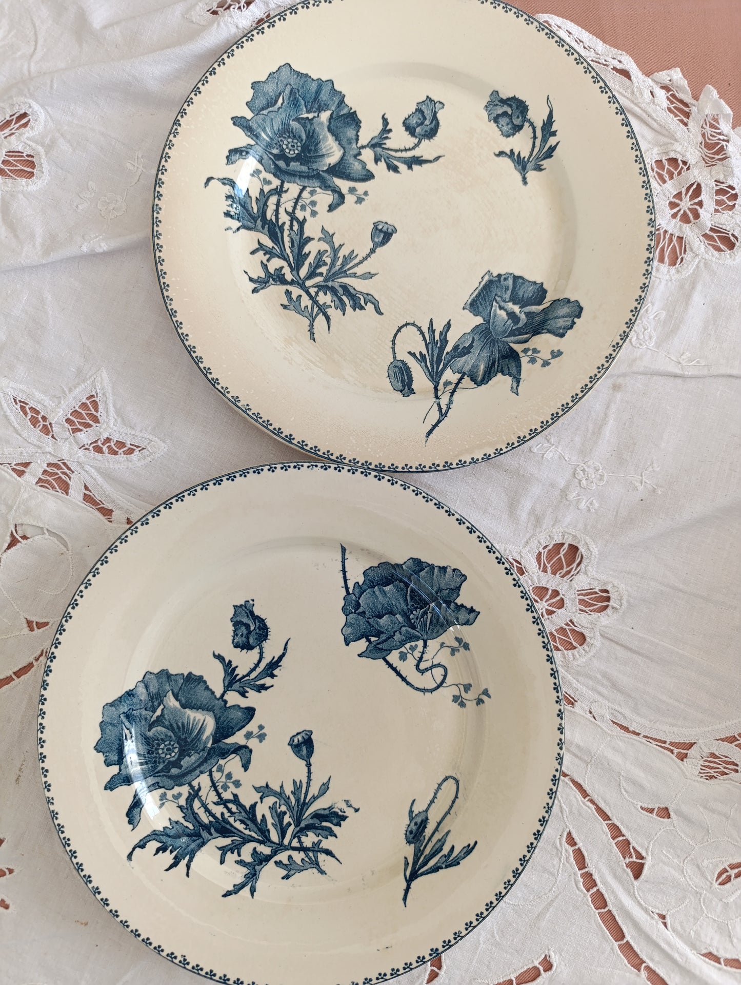 2 Assiettes Feria Sarreguemines