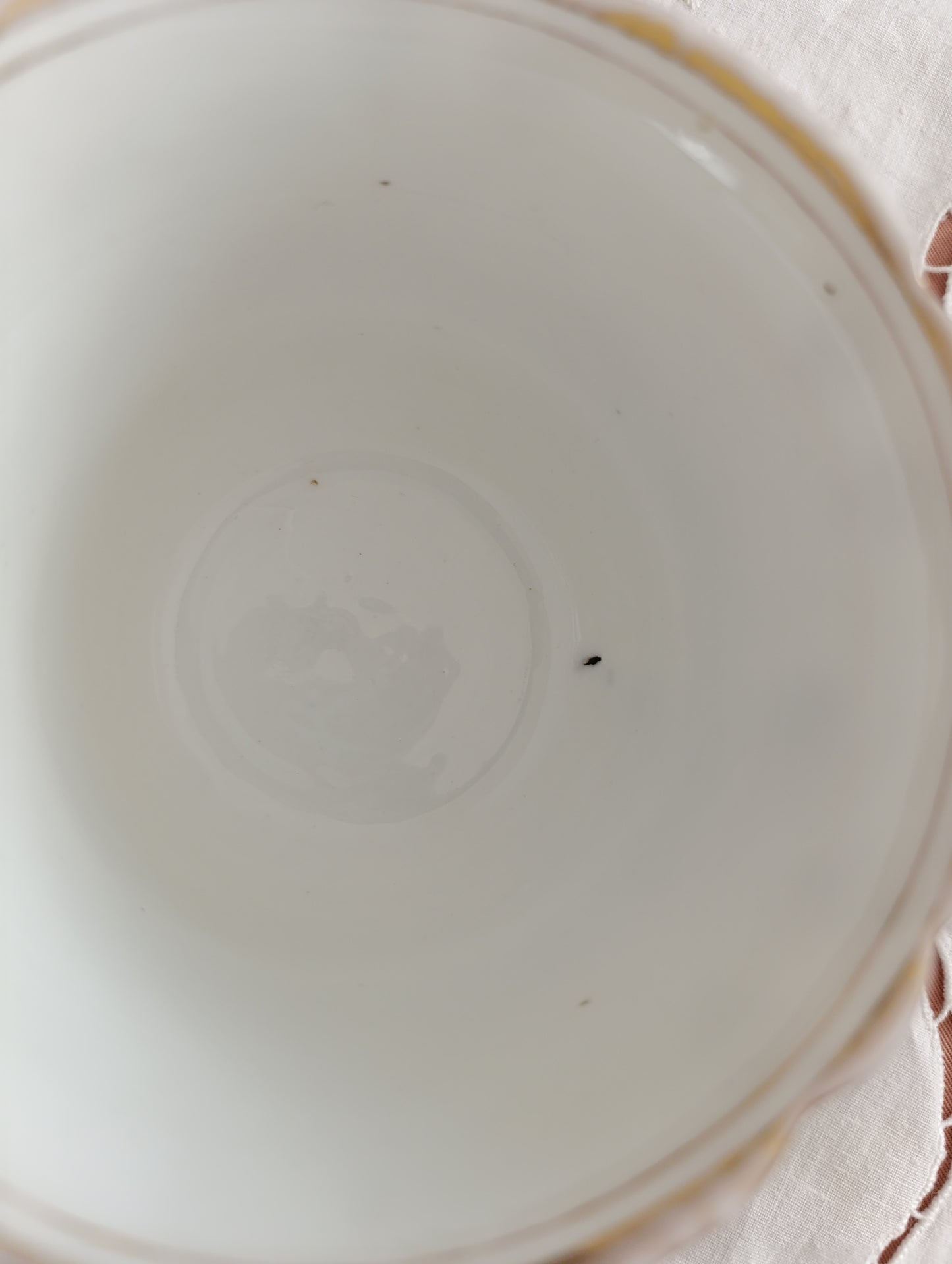 Tasse à thé porcelaine époque Napoléon III