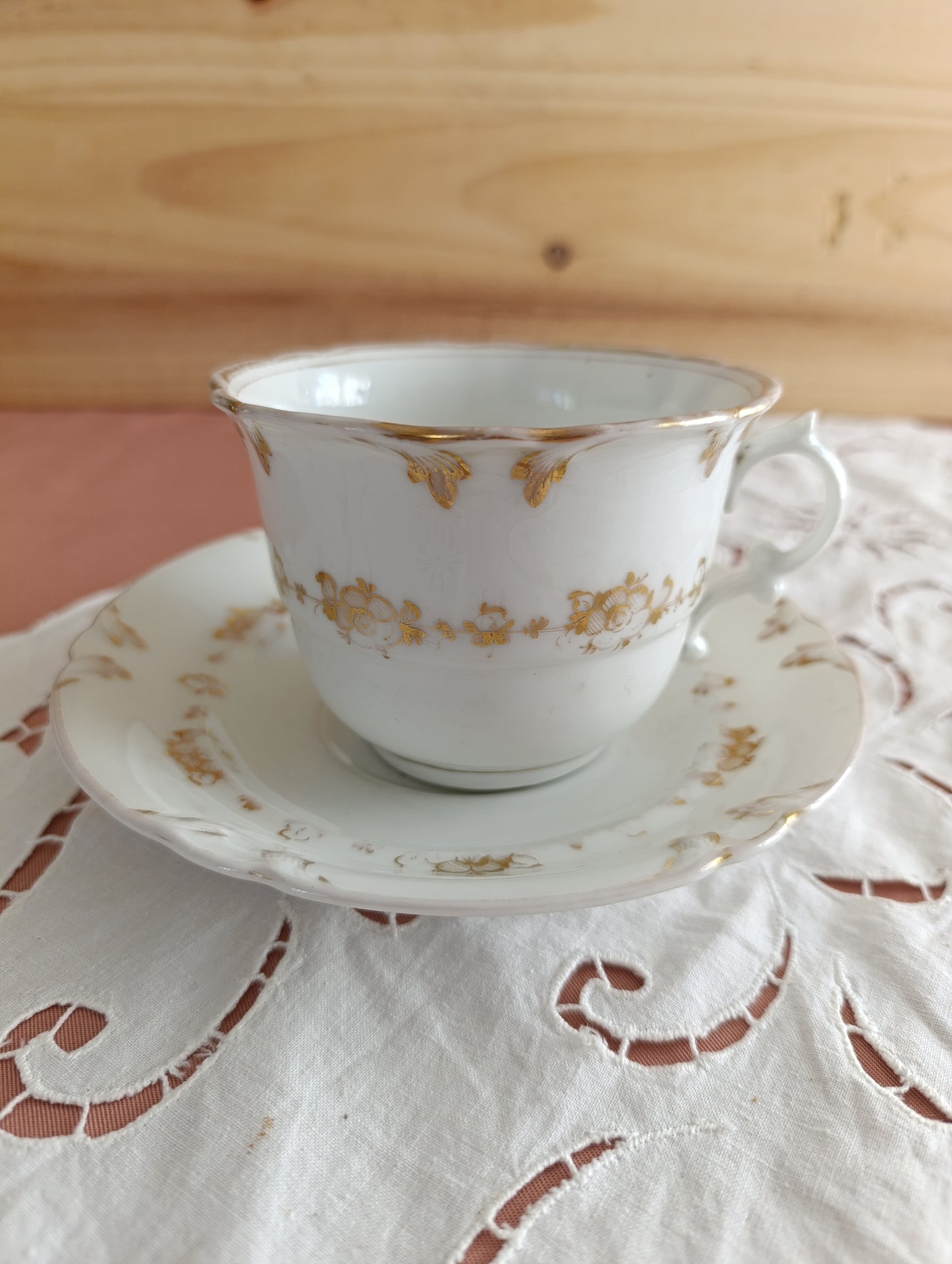 Tasse à thé porcelaine époque Napoléon III