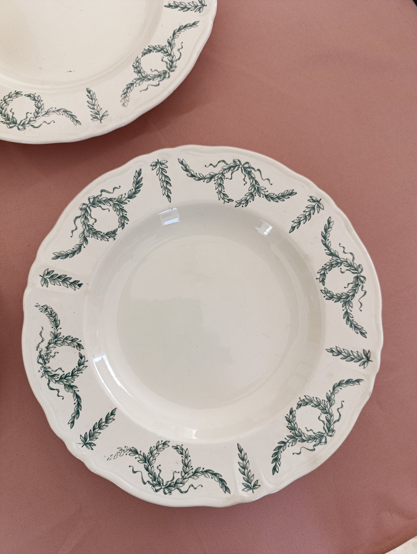 Assiette à soupe Villey Longchamp