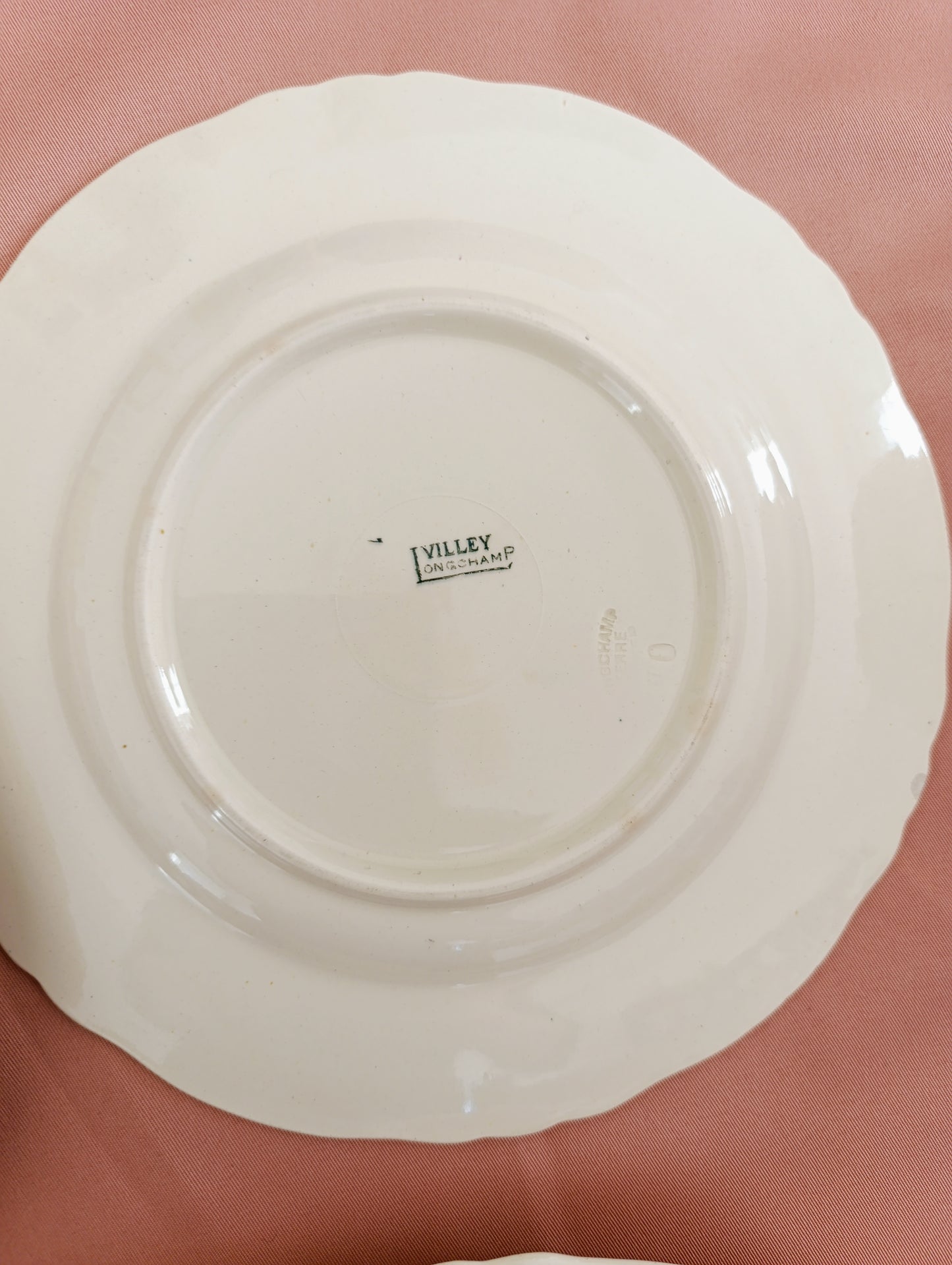 Assiette à soupe Villey Longchamp