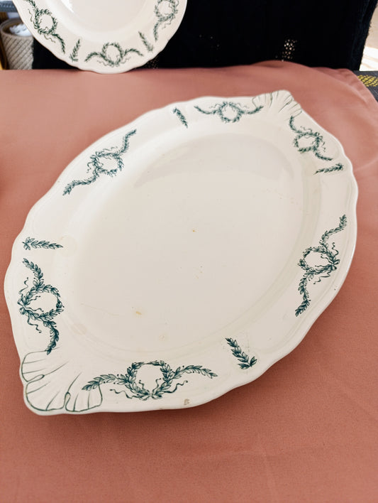 Plat oval Villey Longchamp