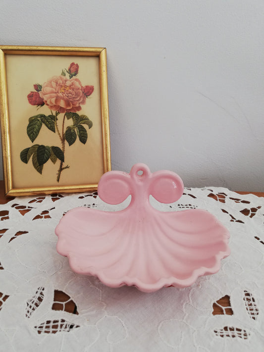 Porte Savon Coquillage AnCien en Fonte