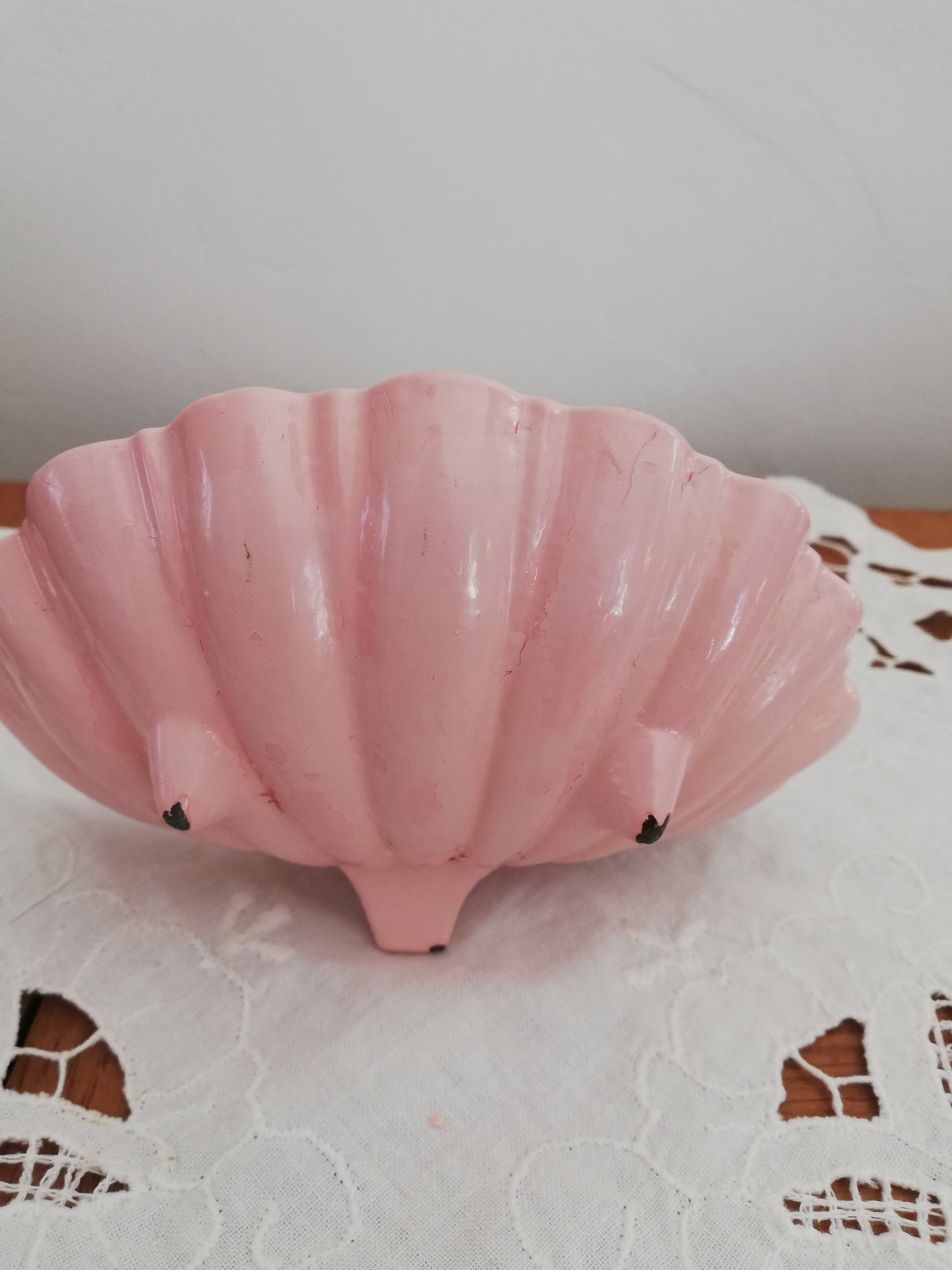 Porte Savon Coquillage AnCien en Fonte