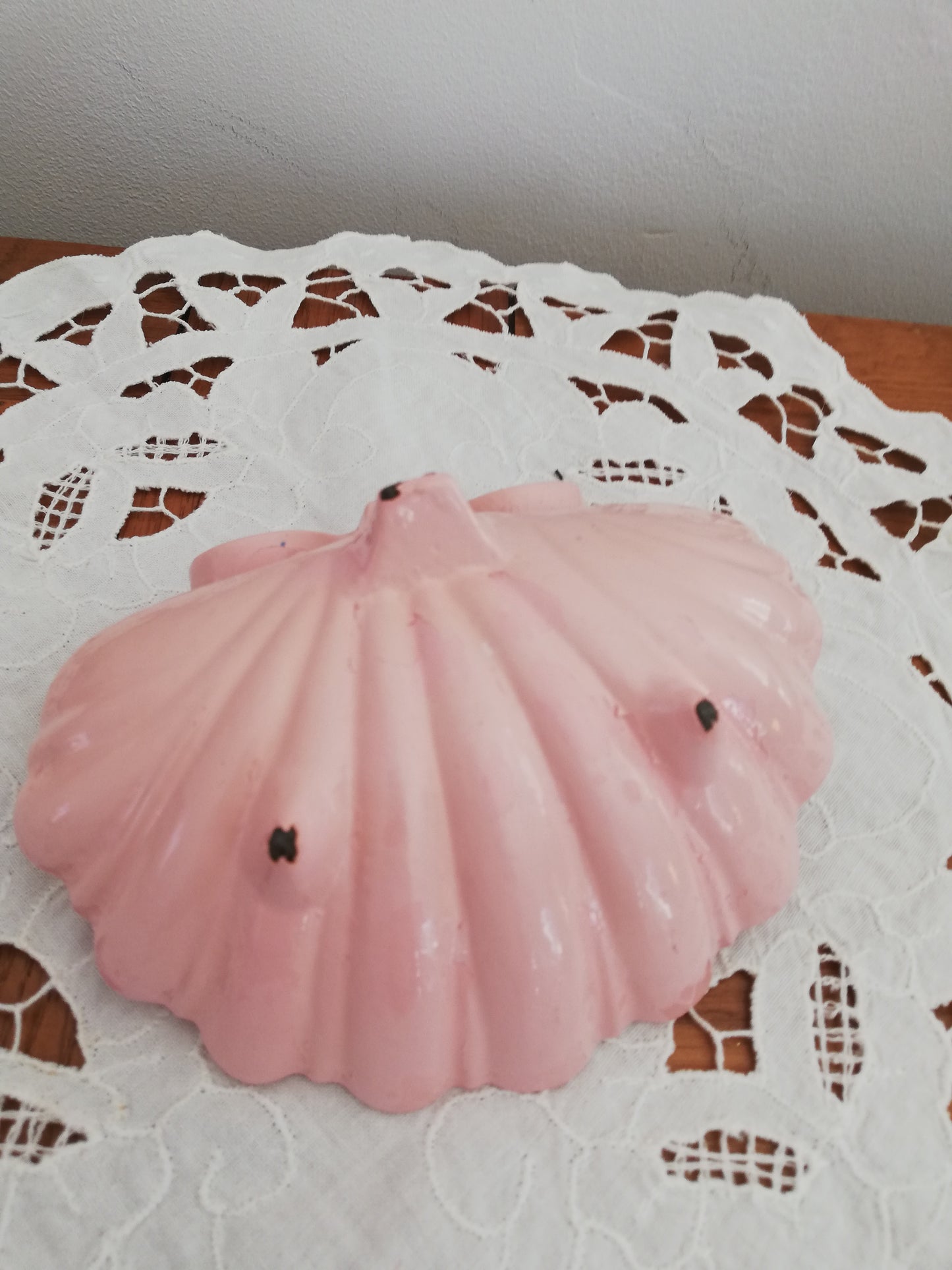 Porte Savon Coquillage AnCien en Fonte
