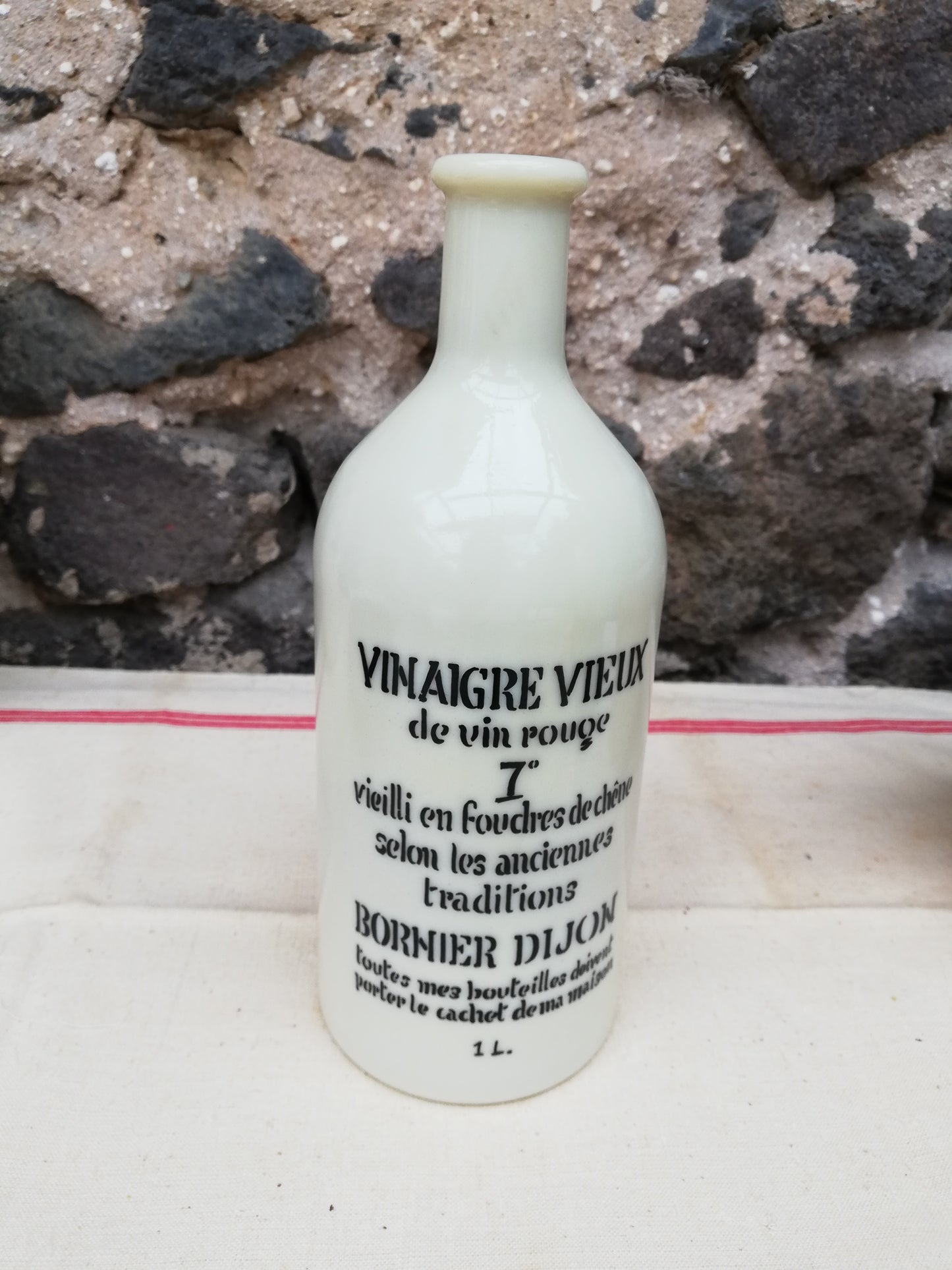 Bouteille Vinaigre Bornier Dijon (déco)