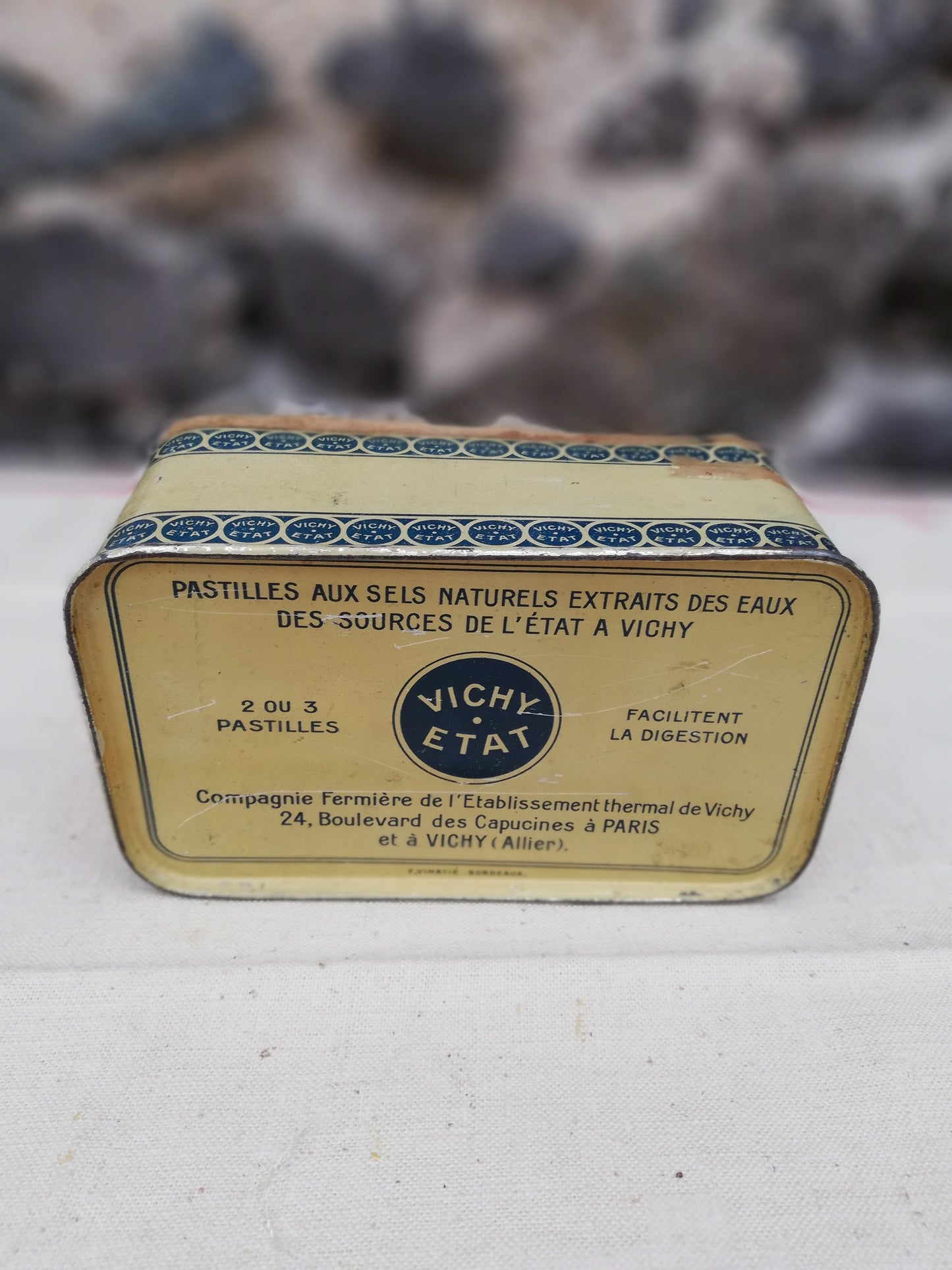 Boite Metal Vichy