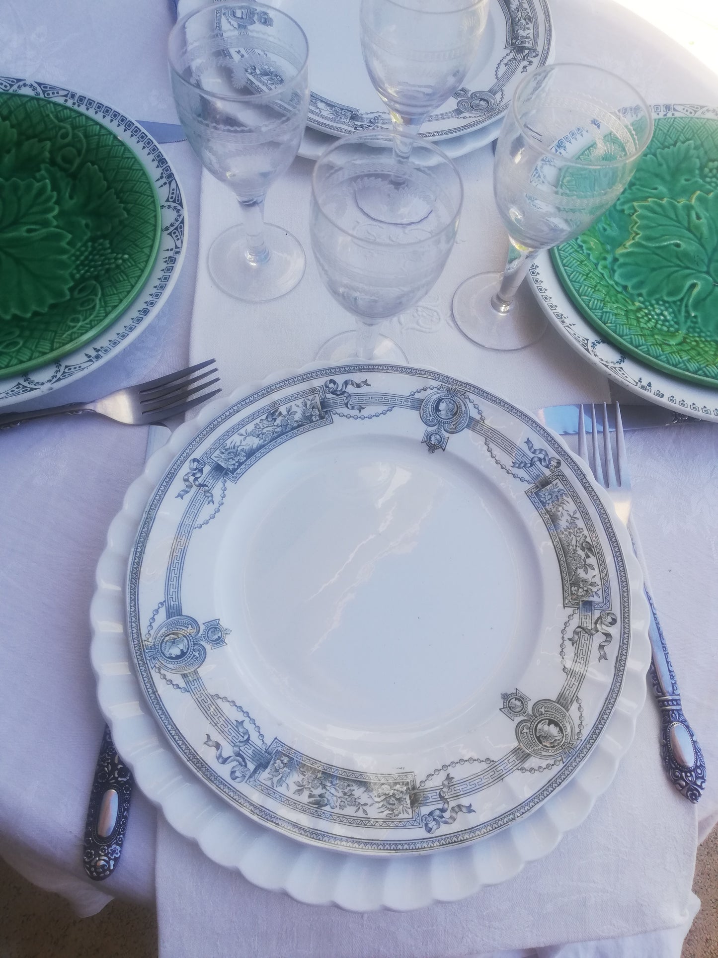 Verres Gravés x 4